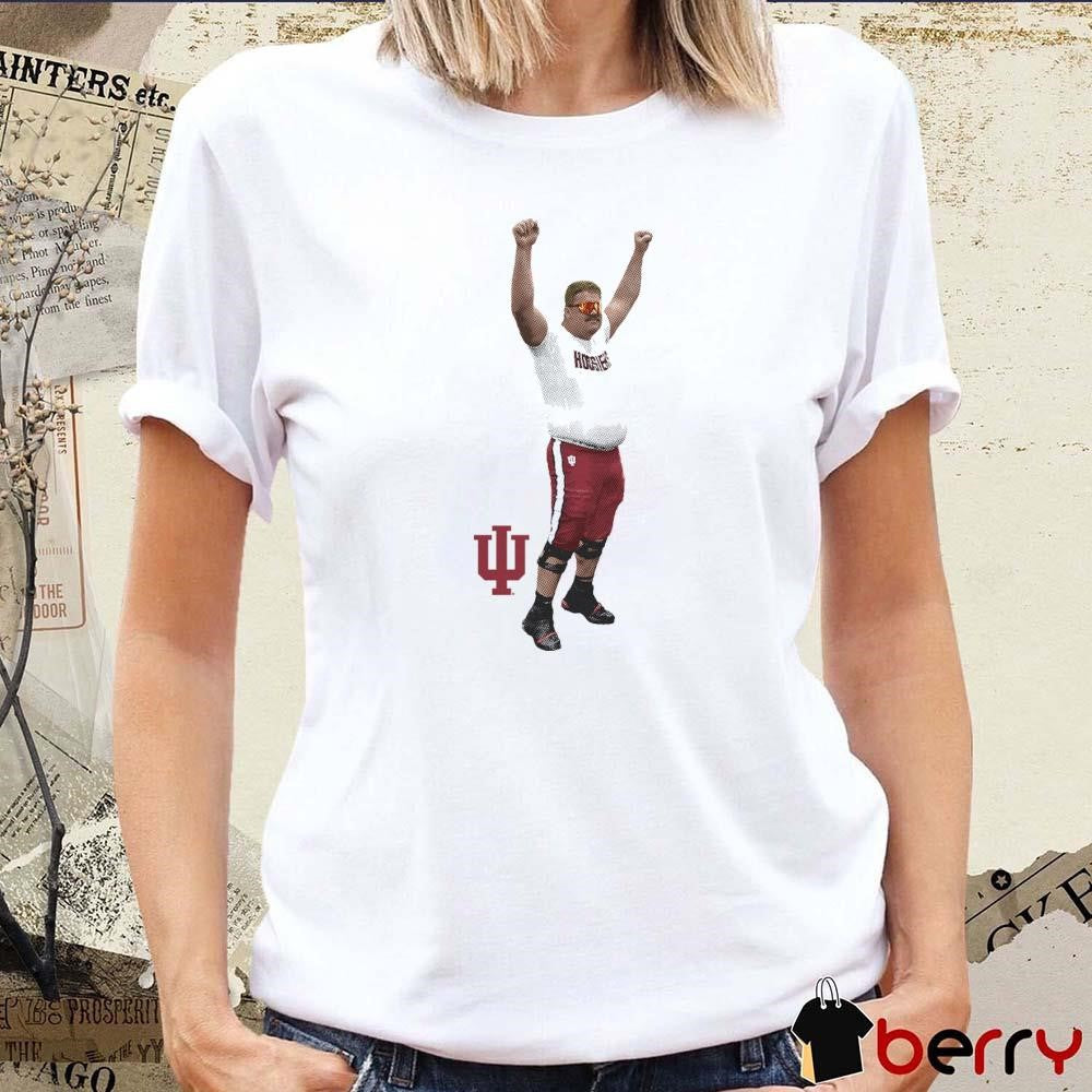 Mike Katic Indiana Hoosiers Profile Graphic t-shirt
