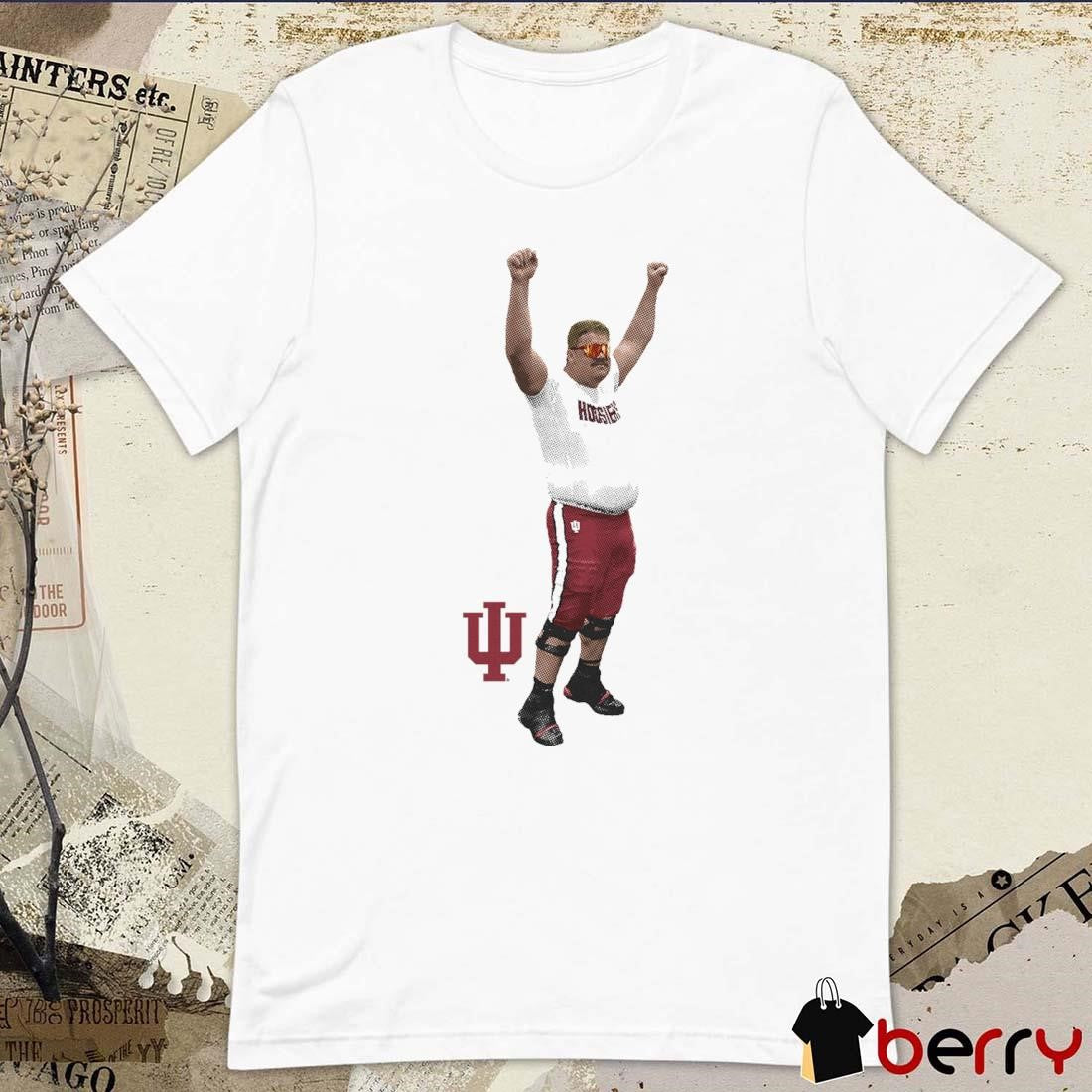 Mike Katic Indiana Hoosiers Profile Graphic t-shirt