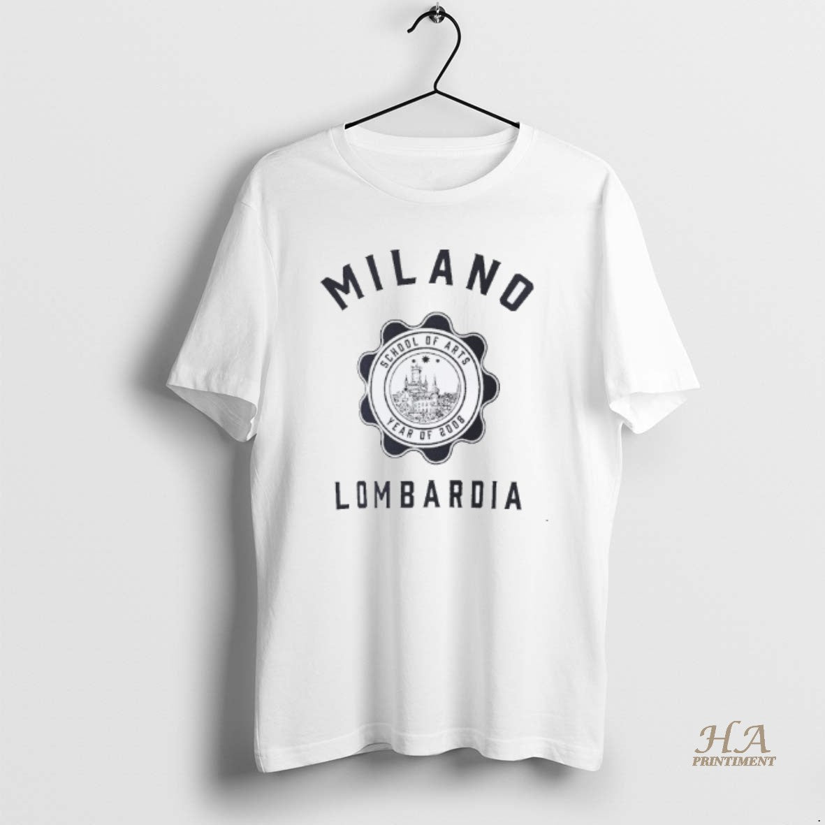 Official Milano Lombardia School Of Arts Year Of 2008 T-Shirts, Hoodie, Sweatshirt | InkNestWear.com