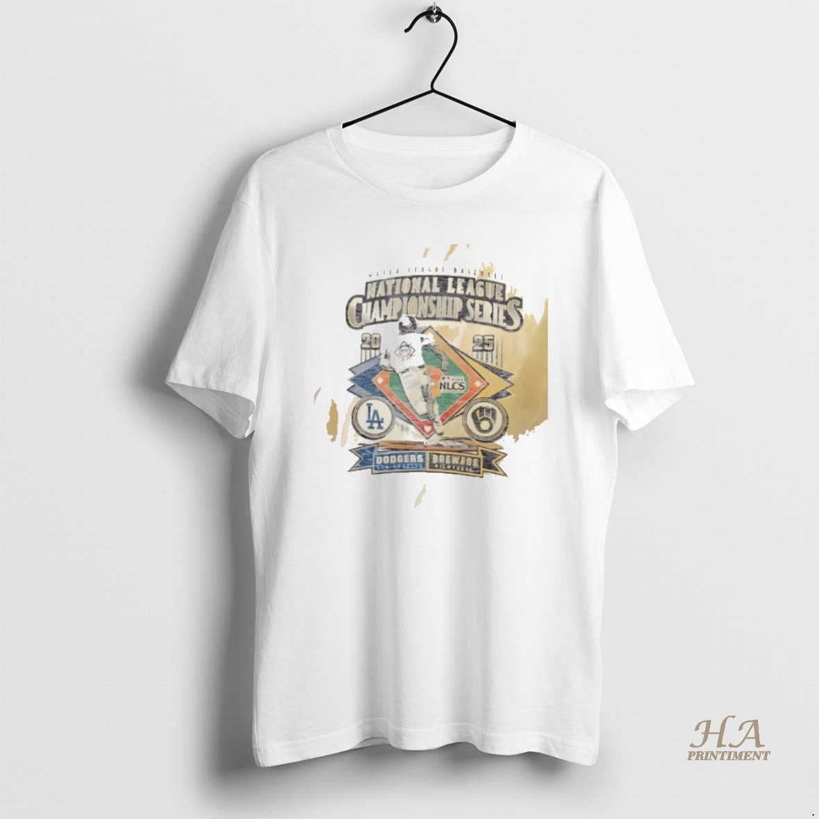 Official Milwaukee Brewers Vs La Dodgers 2025 Nlcs Match Up Dueling T-Shirts, Hoodie, Sweatshirt | InkNestWear.com
