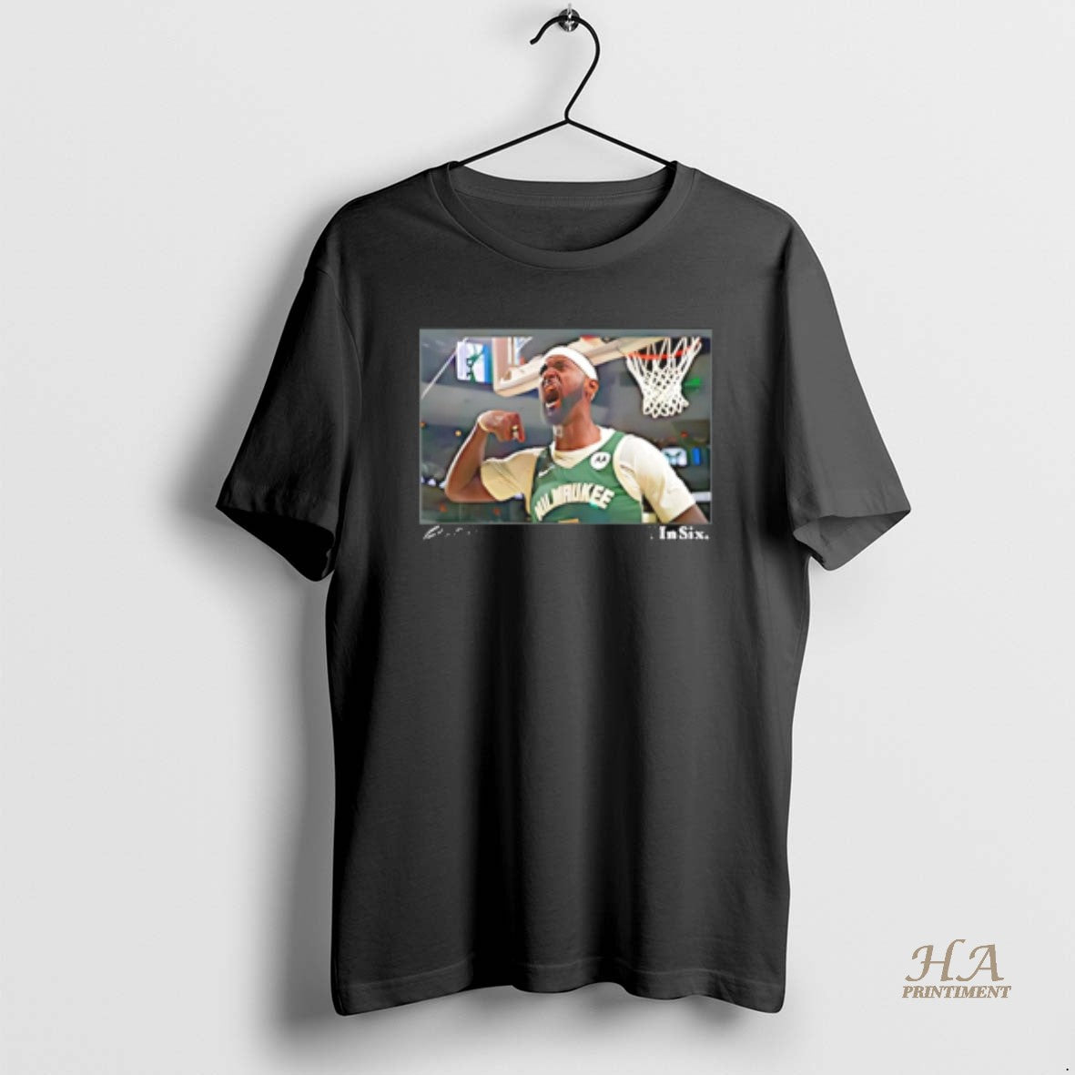 Official Milwaukee Bucks In Six Bobby Portis Jr T-Shirts, Hoodie, Sweatshirt | InkNestWear.com
