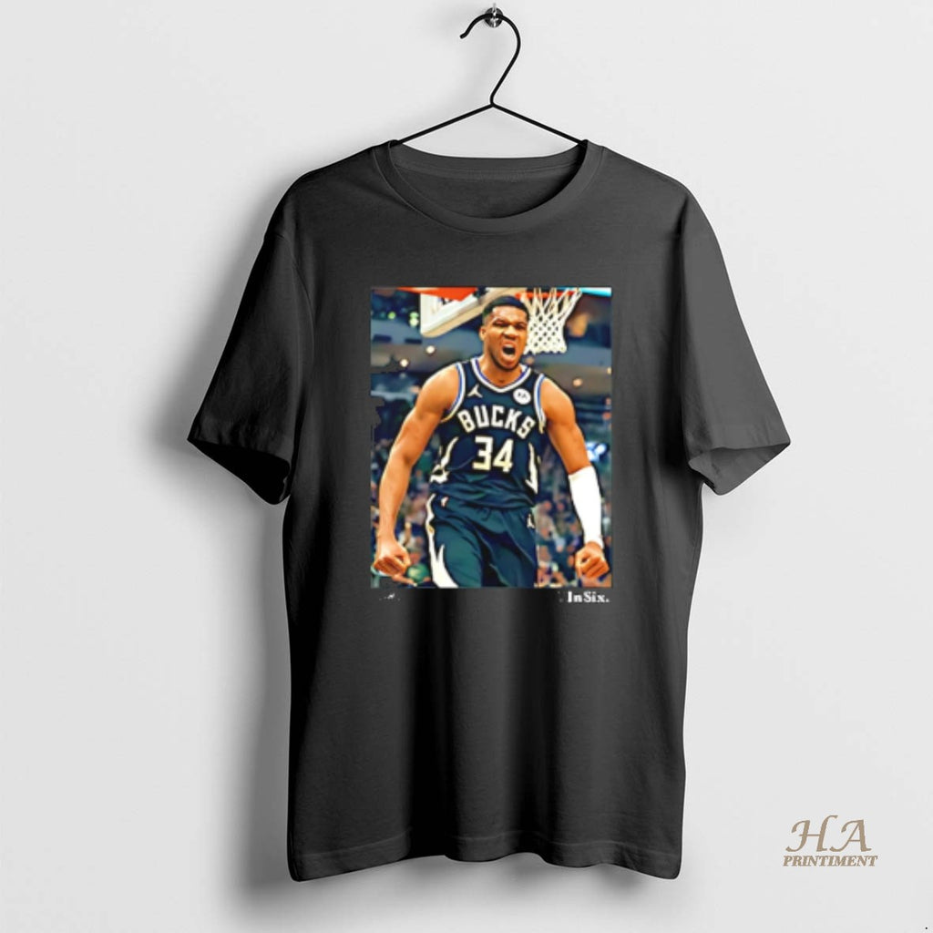 Official Milwaukee Bucks In Six Giannis Antetokounmpo T-Shirts, Hoodie, Sweatshirt | InkNestWear.com