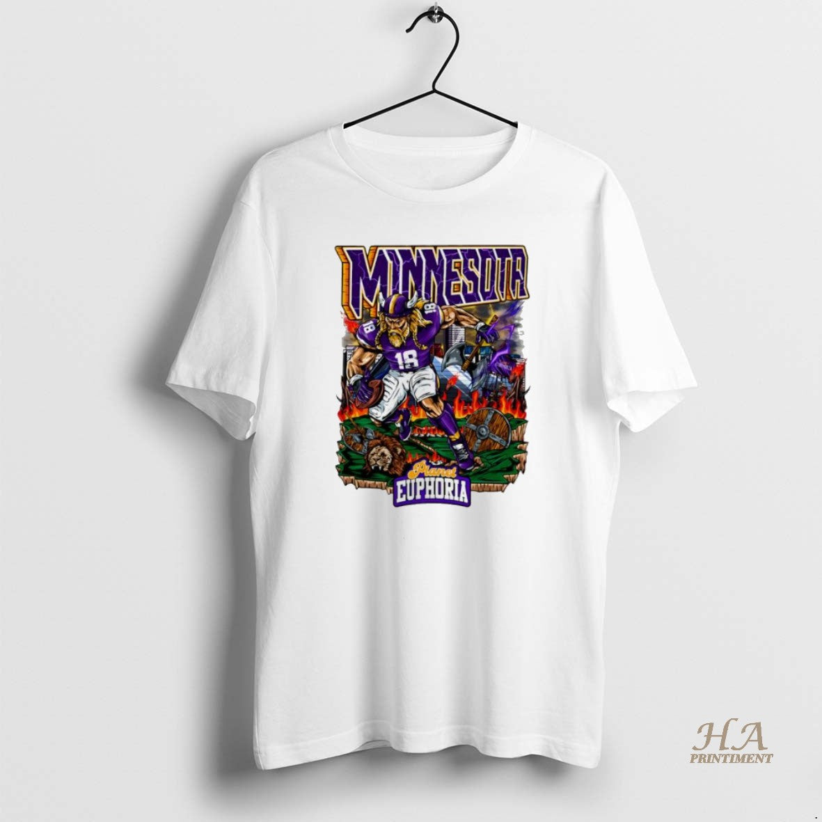 Official Minnesota Vikings Warrior 18 Planet Euphoria Limited Design Extremely Rare T-Shirts, Hoodie, Sweatshirt