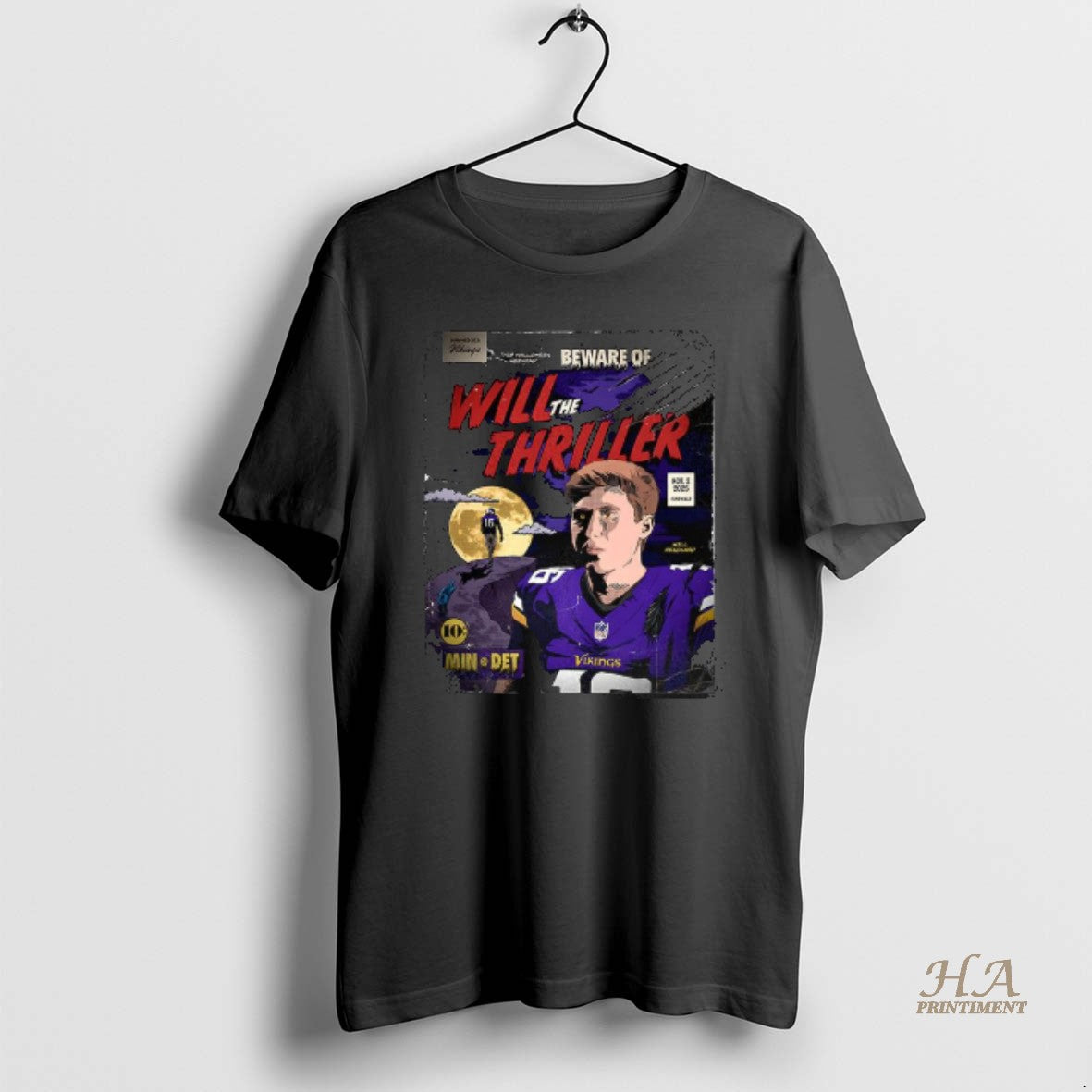 Official Minnesota Vikings Beware Of Will The Thriller T-Shirts, Hoodie, Sweatshirt | InkNestWear.com