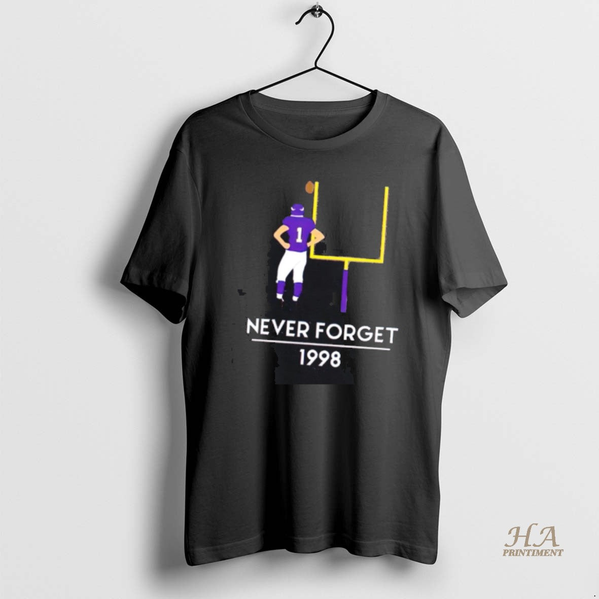 Official Minnesota Vikings Legend Gary Anderson Never Forget 1998 T-Shirts, Hoodie, Sweatshirt | InkNestWear.com