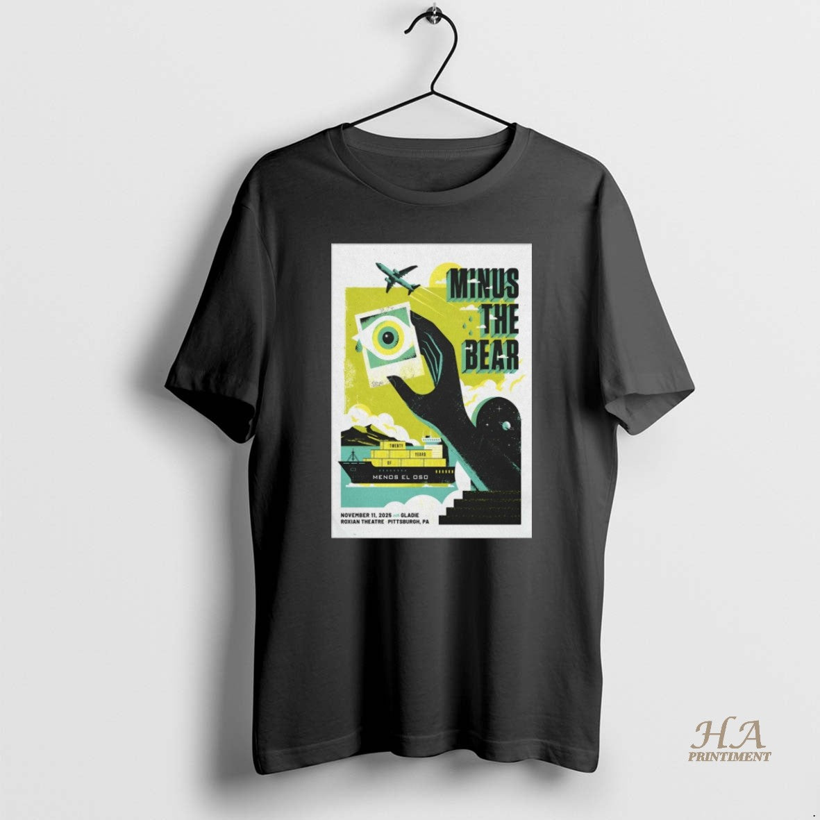 Official Minus The Bear Mckees Rocks November 11 2025 Roxian Theatre Pittsburgh Pa T-Shirts, Hoodie, Sweatshirt