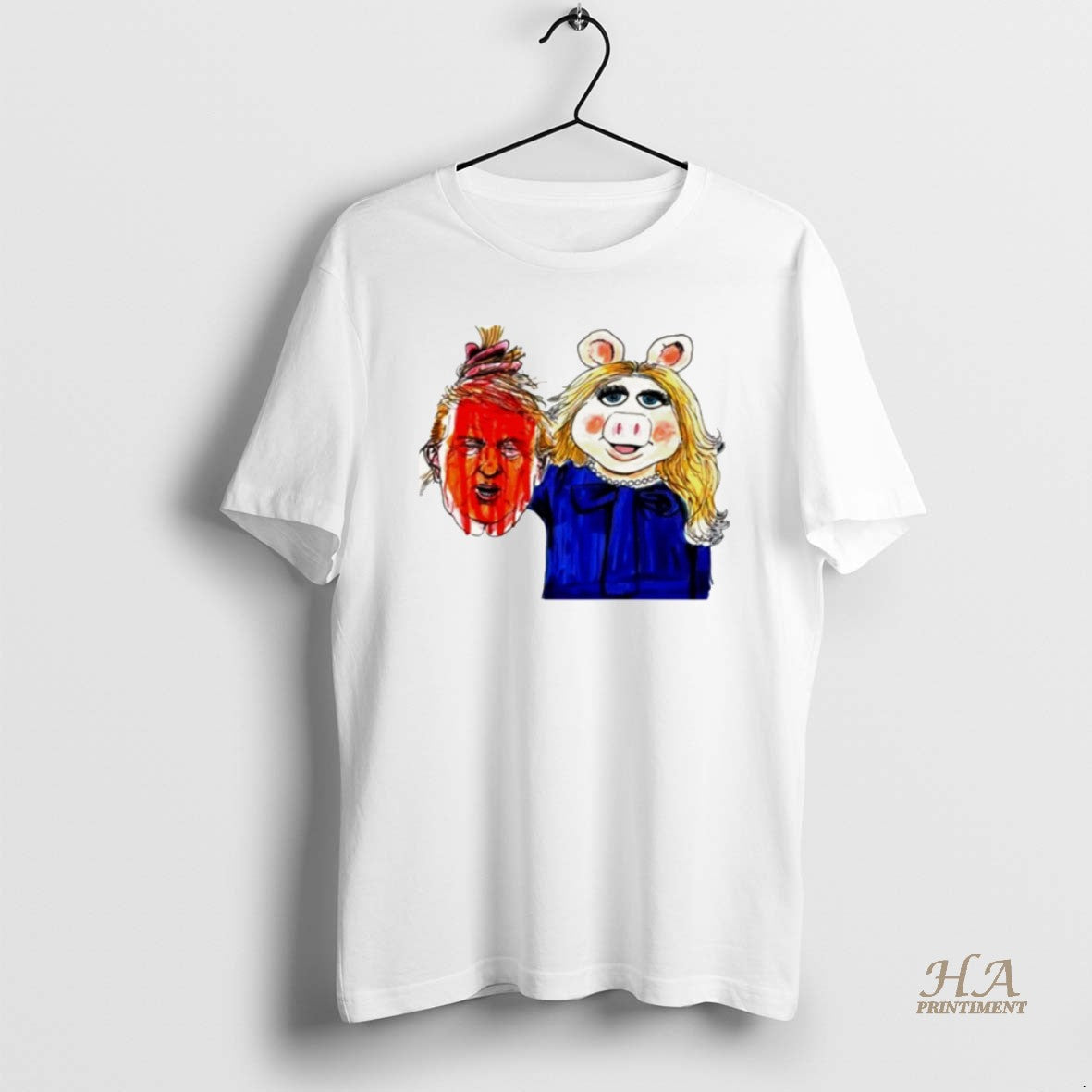 Official Miss Piggy Get Trumps Head Quiet Piggy Anti Trump T-Shirts, Hoodie, Sweatshirt