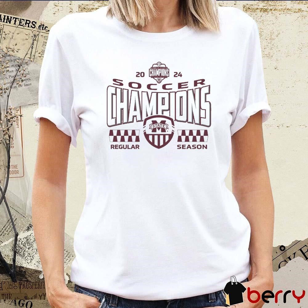Mississippi State Women’s Soccer 2024 Regular Season Champions Sport t-shirt