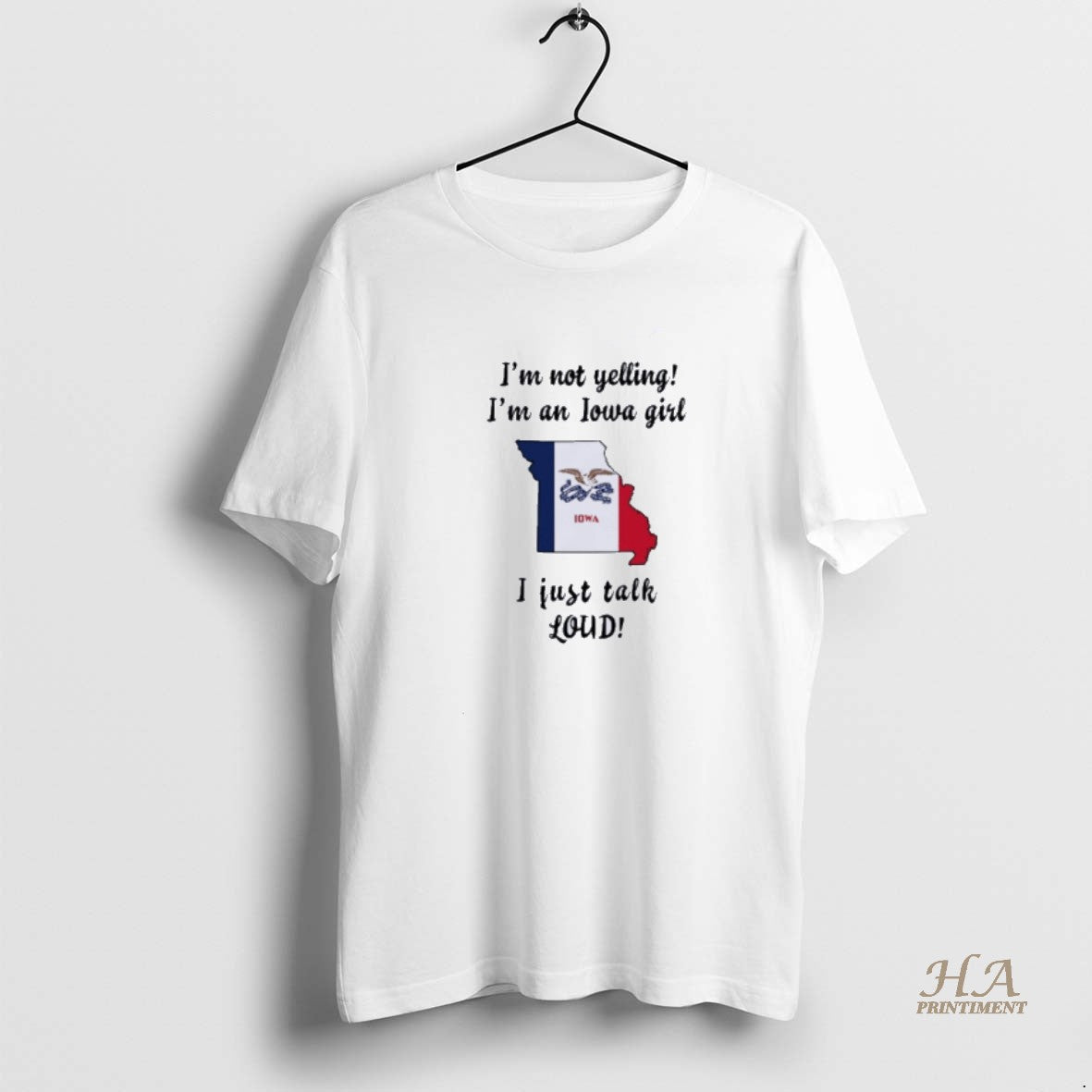 Official Missouri Map Im Not Yelling Im An Iowa Girl I Just Talk Loud T-Shirts, Hoodie, Sweatshirt | InkNestWear.com