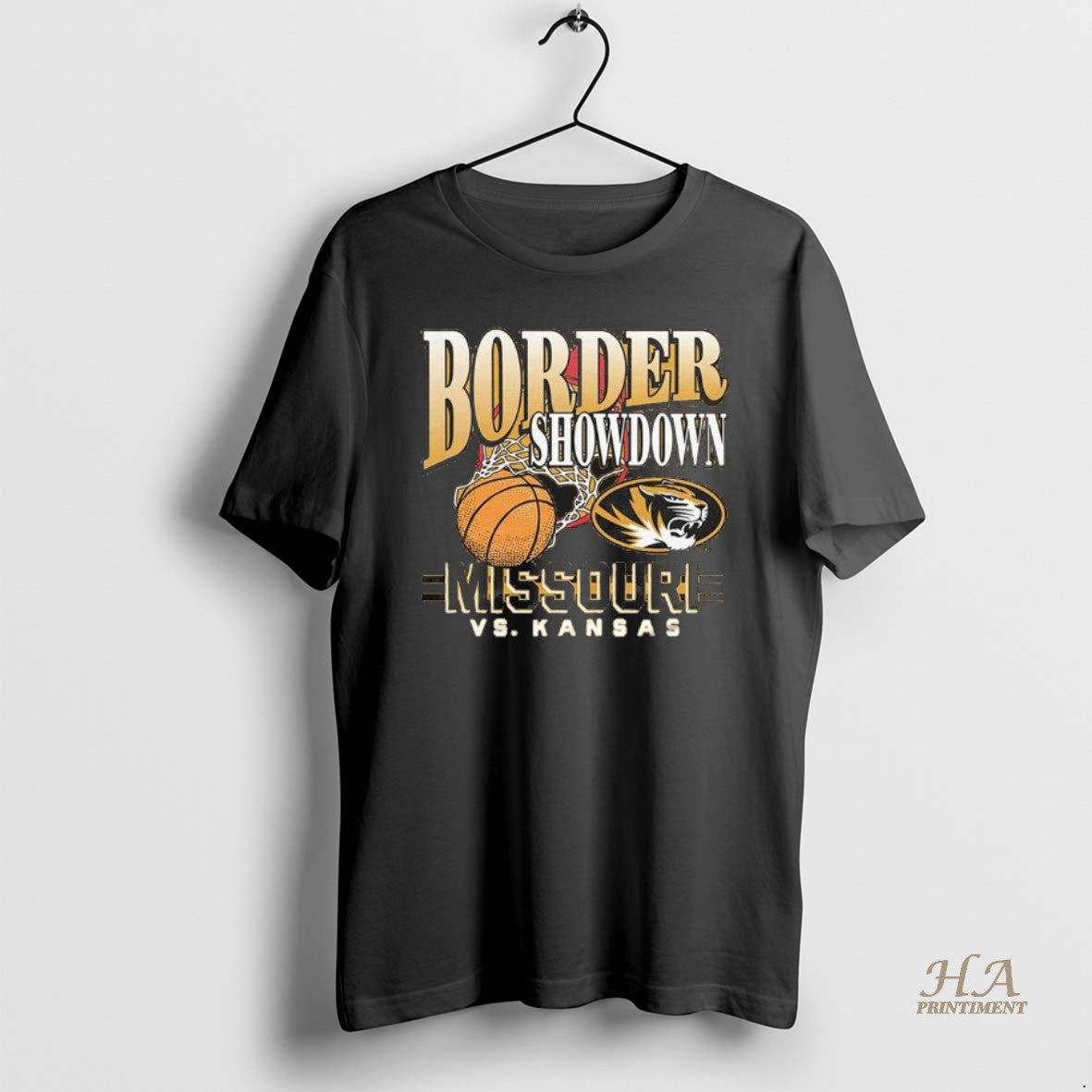 Official Missouri Tigers Basketball Border Showdown 2025 Vs Kansas T-Shirts, Hoodie, Sweatshirt | InkNestWear.com
