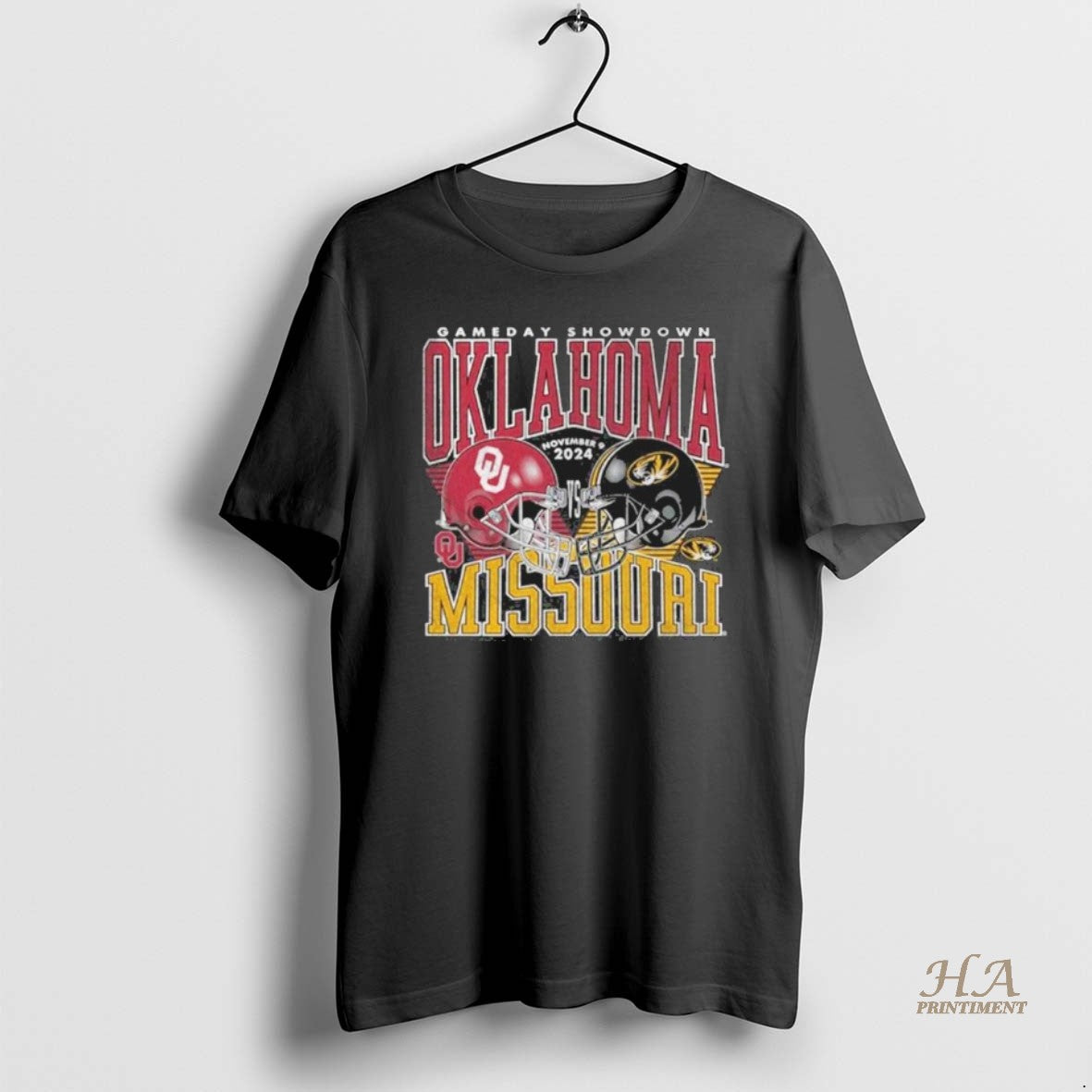 Official Missouri Tigers Vs Oklahoma Sooners 2025 Gameday Showdown T-Shirts, Hoodie, Sweatshirt | InkNestWear.com