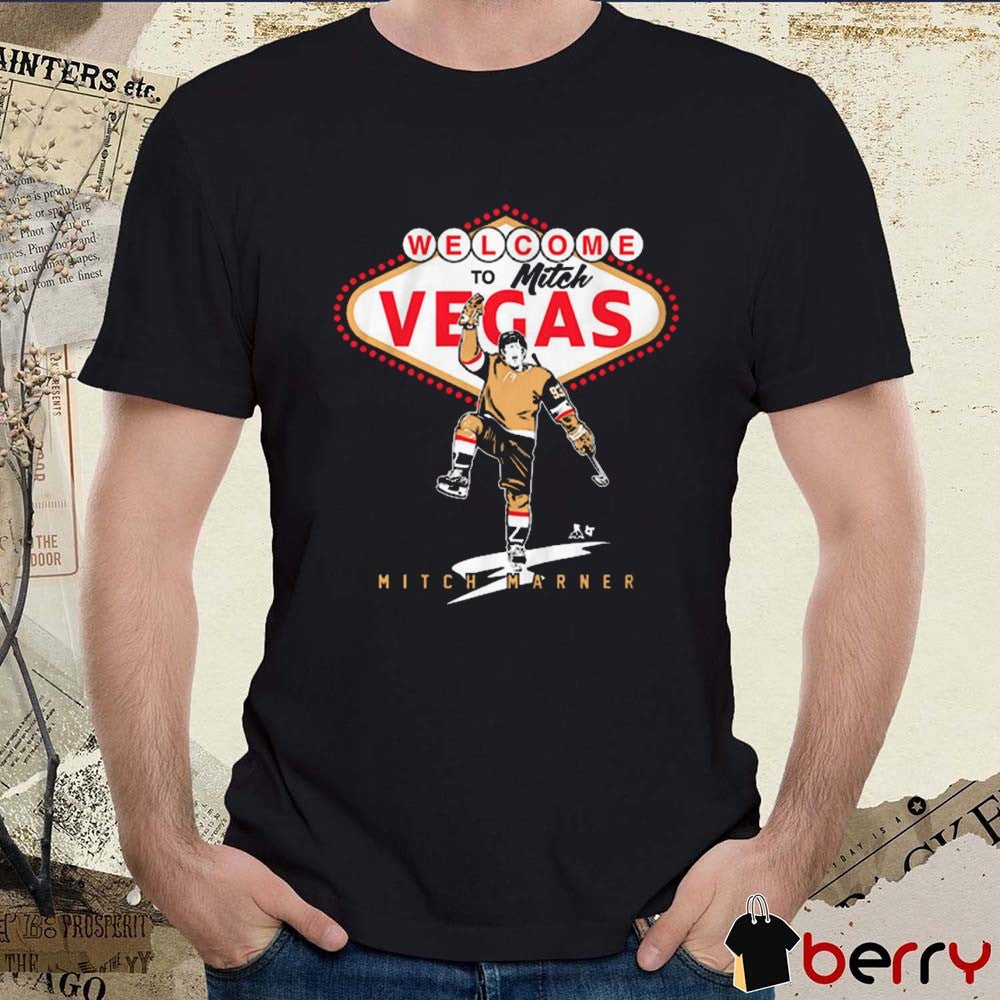 Mitchell Marner Welcome to Mitch Vegas Vegas Golden Knights Hockey Graphic t-shirt