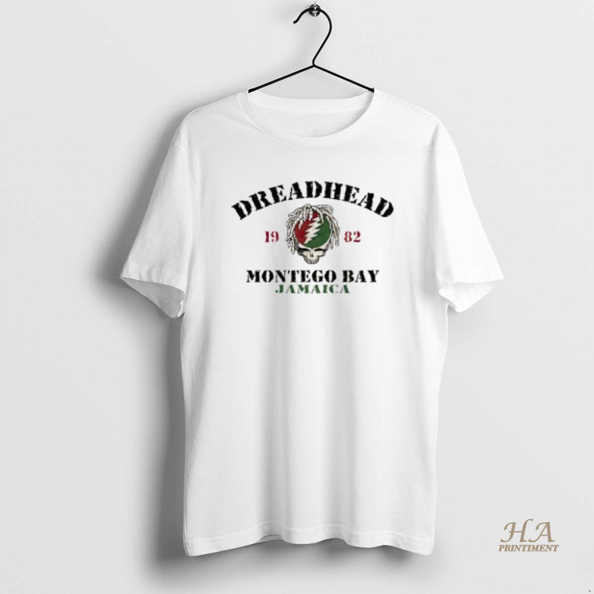 Official Montego Bay Jamaica Grateful Dead Dreadhead Steal Your Face Skull T-Shirts, Hoodie, Sweatshirt | InkNestWear.com