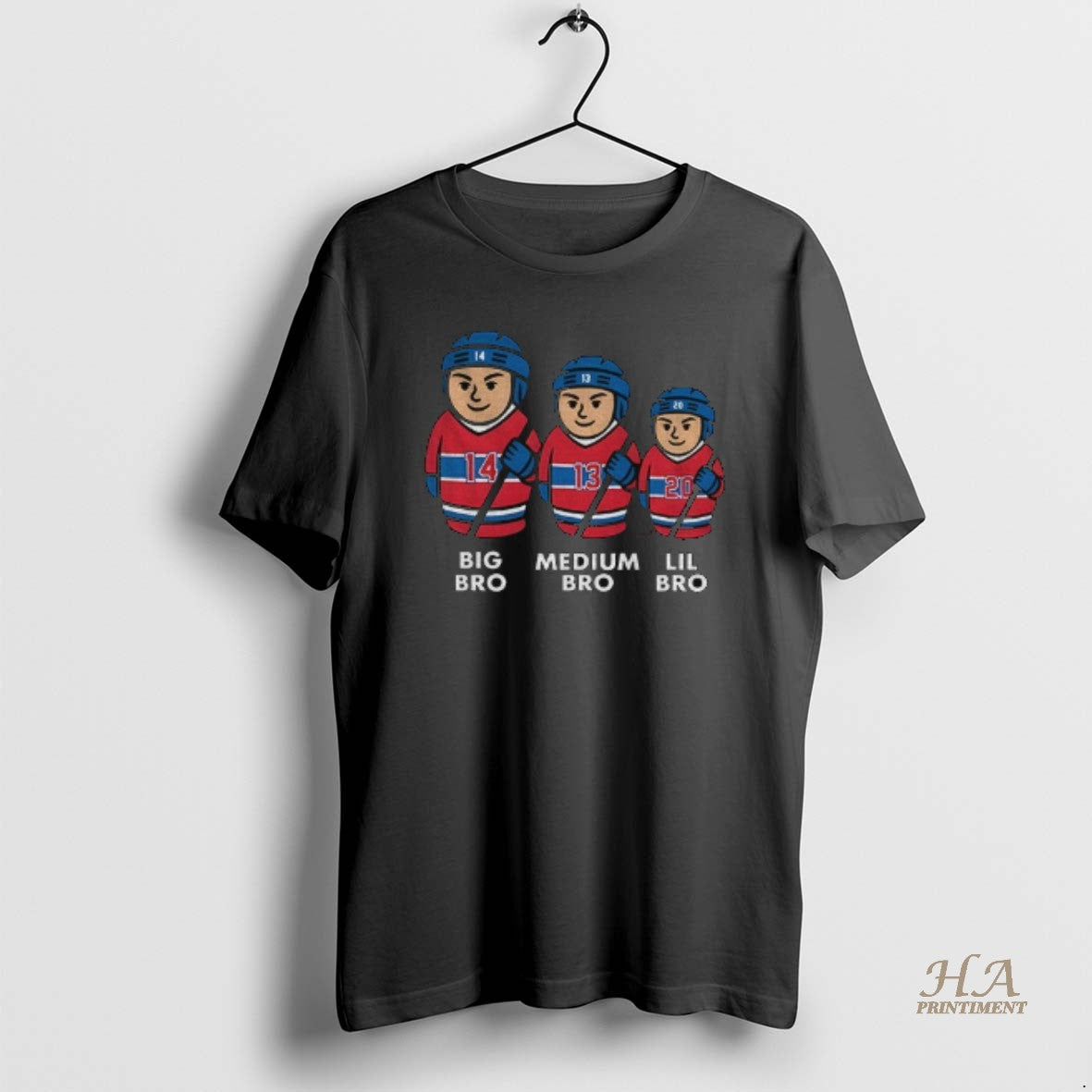 Official Montreal Big Bro Medium Bro Lil Bro 3 Bros Washington Capitals Hockey Nhl T-Shirts, Hoodie, Sweatshirt