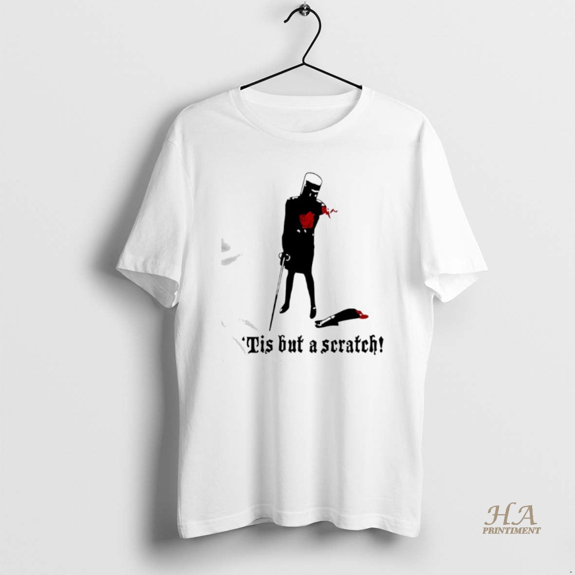Official Monty Python Black Knight Tis But A Scratch T-Shirts, Hoodie, Sweatshirt | InkNestWear.com