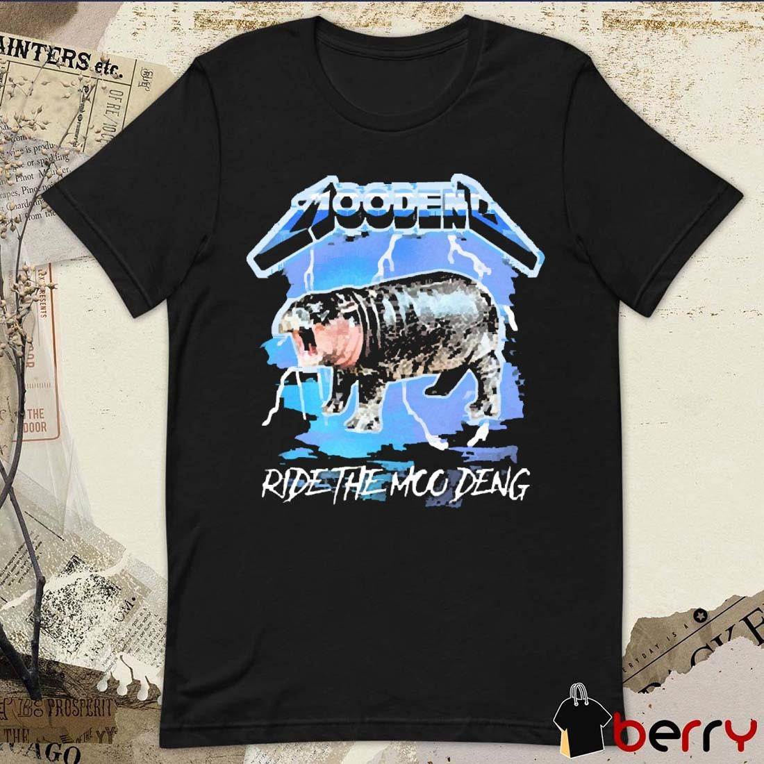Moo Deng Ride The Moo Deng t-shirt
