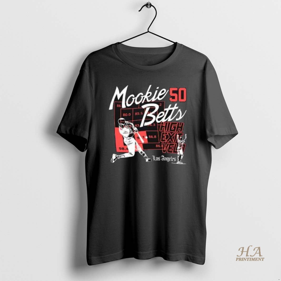 Official Mookie Betts 50 High Exit Velocity T-Shirts, Hoodie, Sweatshirt | InkNestWear.com