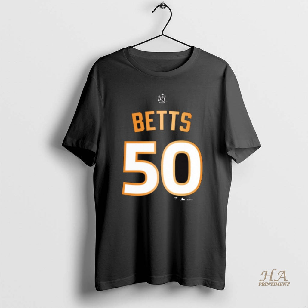 Official Mookie Betts Los Angeles Dodgers 2025 Mlb World Series Champions Number 50 T-Shirts, Hoodie, Sweatshirt