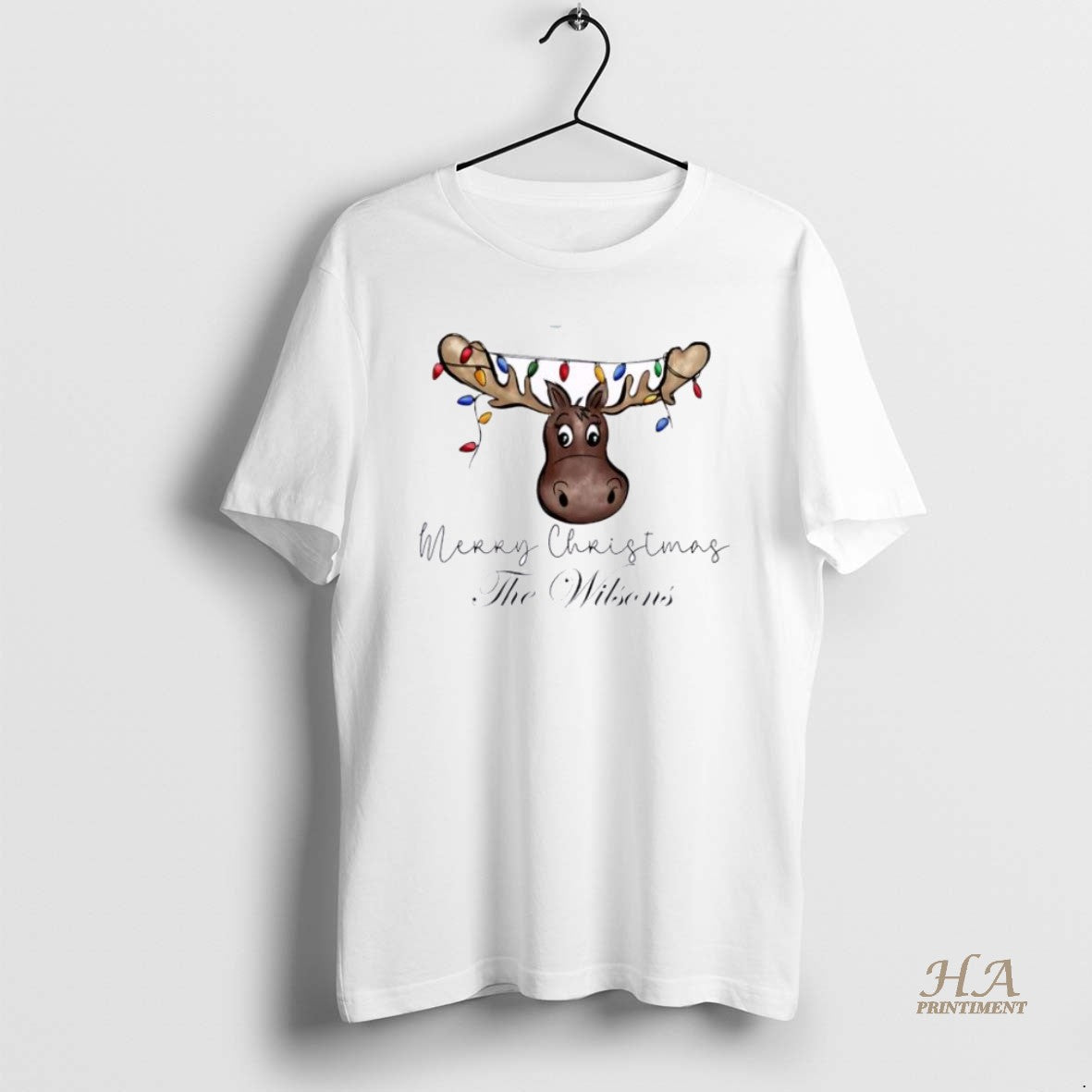 Official Moose Baby Xmas Babys First Christmas Personalized Ornaments White T-Shirts, Hoodie, Sweatshirt | InkNestWear.com