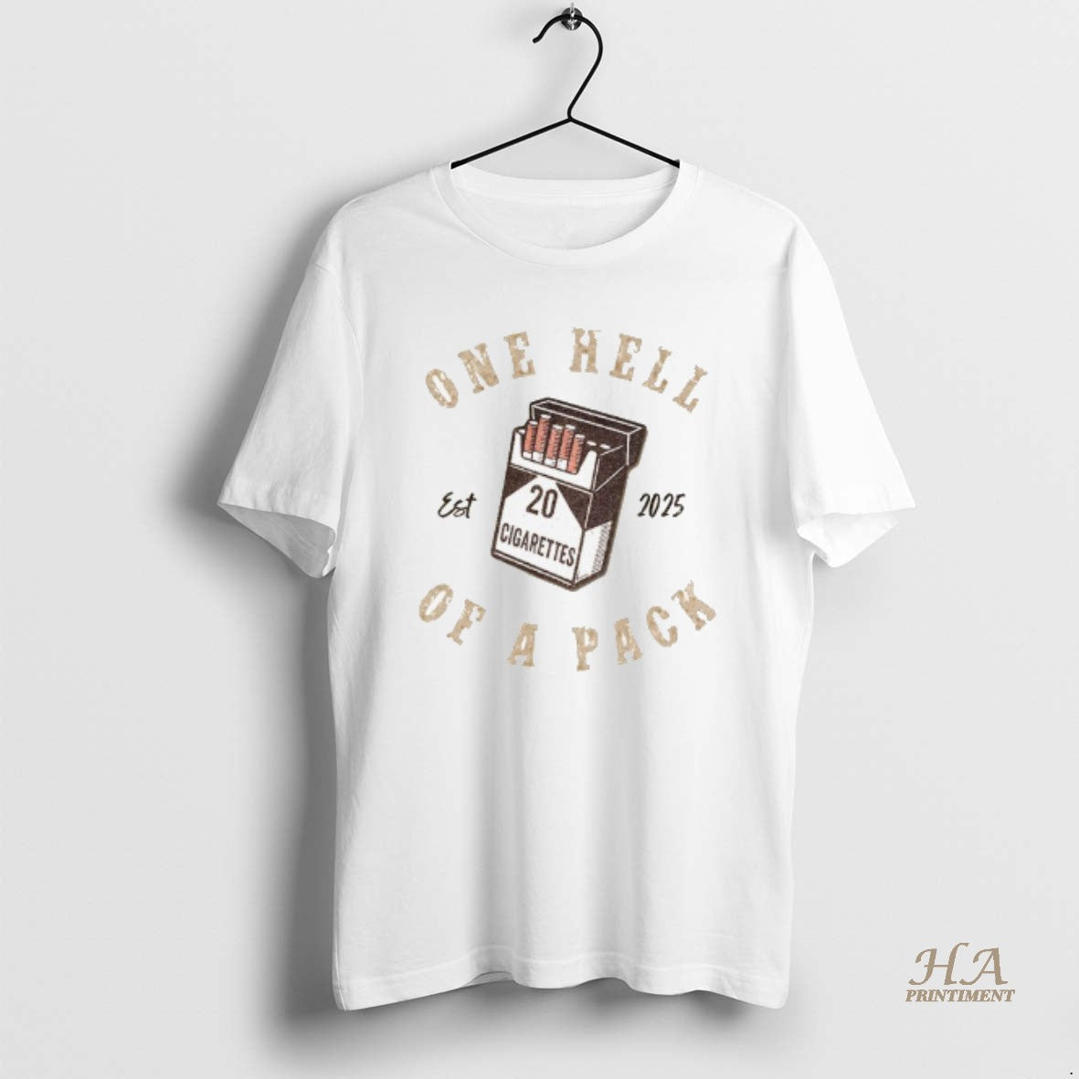 Official Morgan Wallen One Hell Of A Pack 20 Cigarettes Est 2025 T-Shirts, Hoodie, Sweatshirt | InkNestWear.com