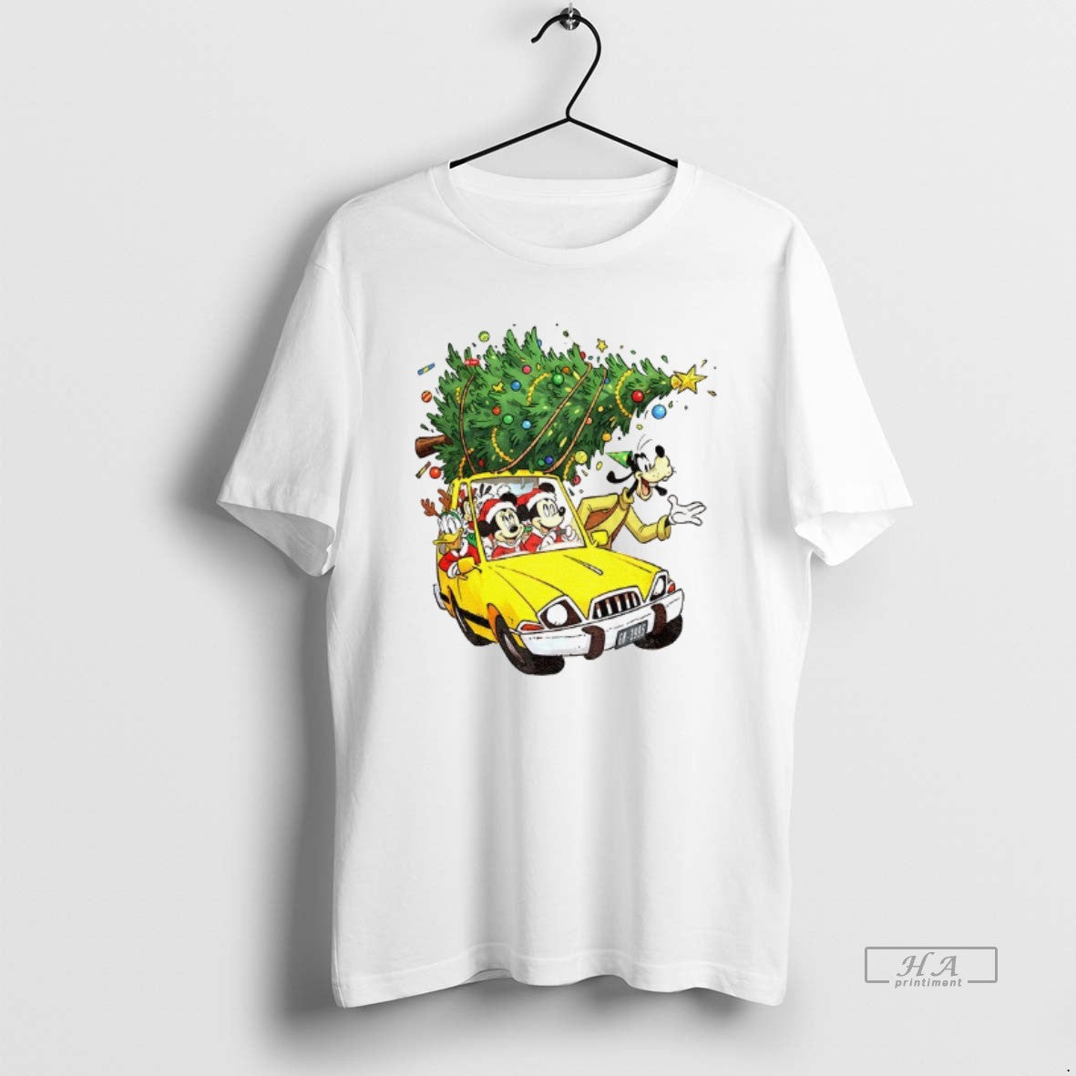 Official Mouse And Friends Truck Christmas Tree Merry Christmas T-Shirts, Hoodie, Sweatshirt | InkNestWear.com