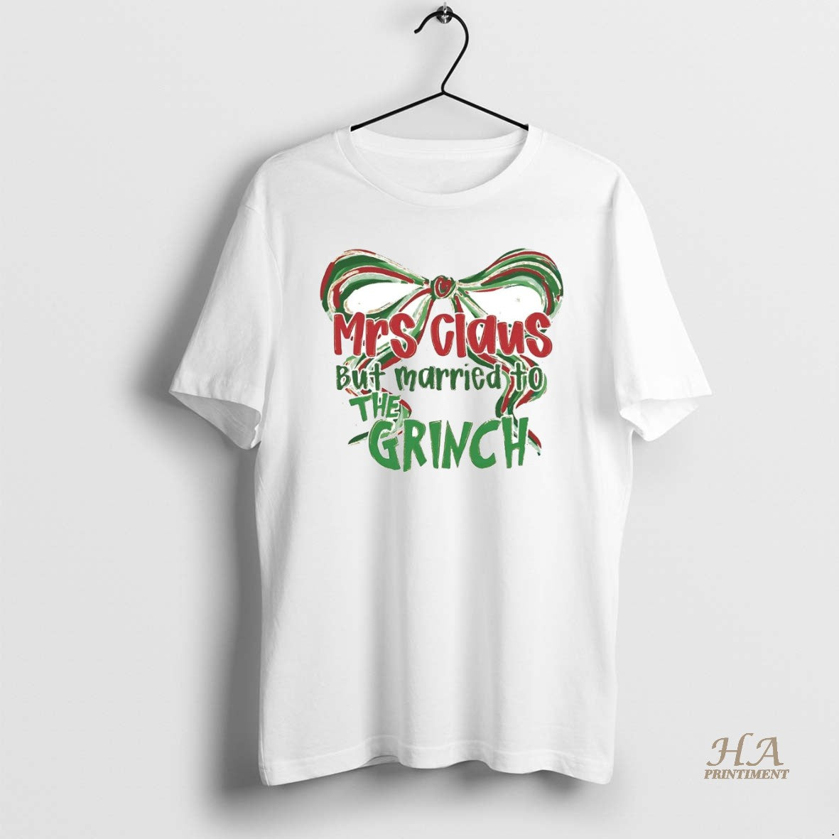 Official Mrs Claus But Married To The Grinch Christmas T-Shirts, Hoodie, Sweatshirt | InkNestWear.com
