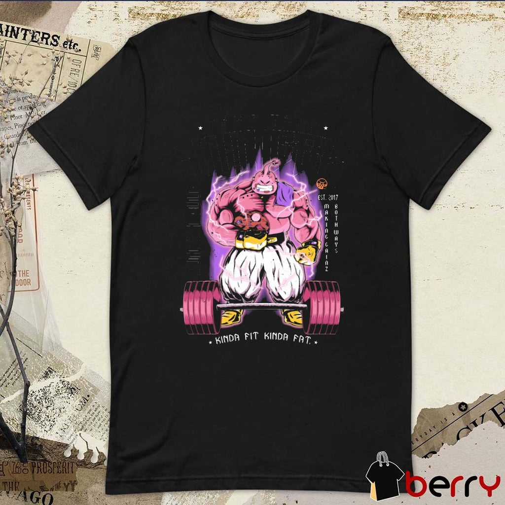 Munchin Buu Obey Your Hunger Est 2017 Making Cainz Both Ways Kinda Fit Kinda Fat Graphic t-shirt