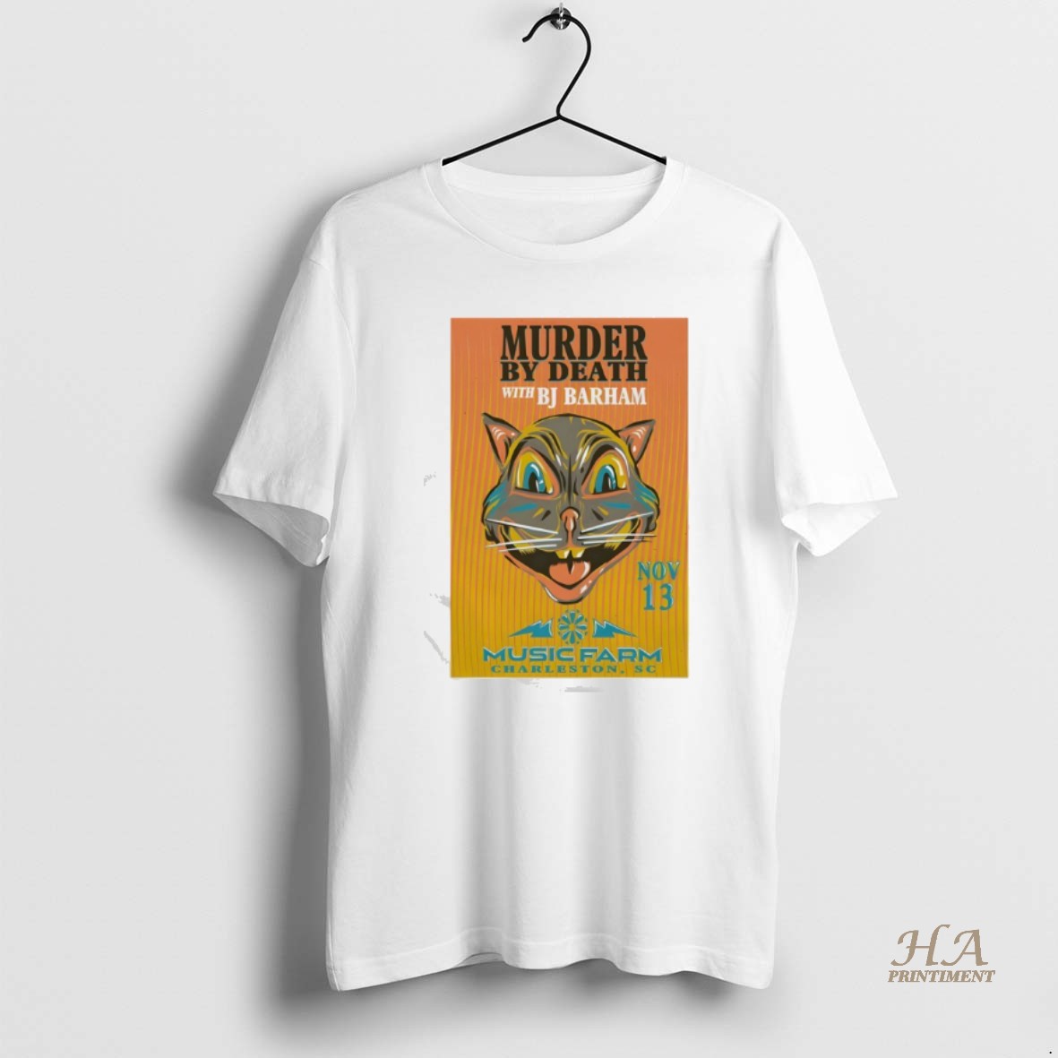Official Murder By Death Nov 13 2025 Music Farm Charleston Sc T-Shirts, Hoodie, Sweatshirt | InkNestWear.com