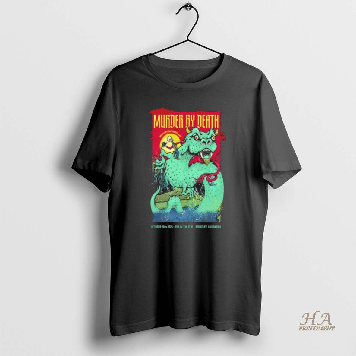 Official Murder By Death Oct 28 2025 The Uc Theatre In Berkeley Ca T-Shirts, Hoodie, Sweatshirt | InkNestWear.com