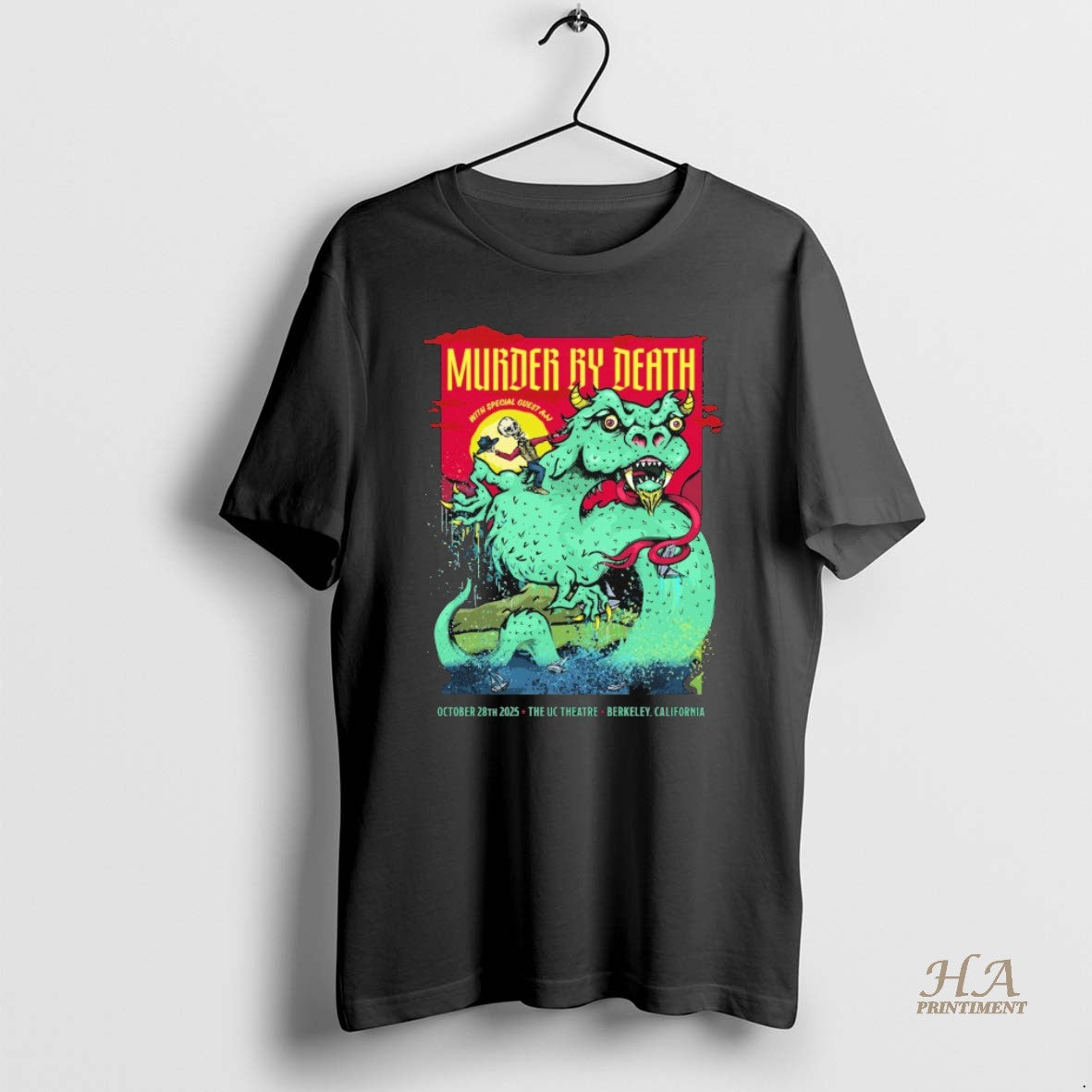 Official Murder By Death The Uc Theatre Berkeley California Oct 28 2025 T-Shirts, Hoodie, Sweatshirt | InkNestWear.com