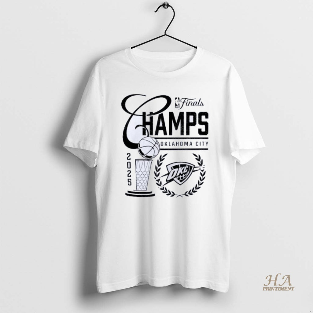 Official Nba Finals Champs Oklahoma City Thunder 2025 T-Shirts, Hoodie, Sweatshirt | InkNestWear.com