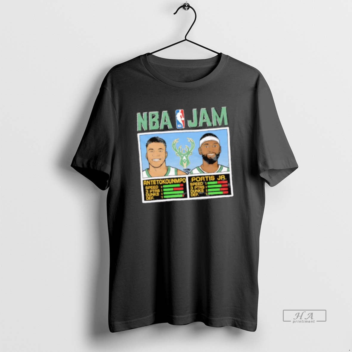 Official Nba Jam Giannis Antetokounmpo And Bobby Portis Jr T-Shirts, Hoodie, Sweatshirt | InkNestWear.com