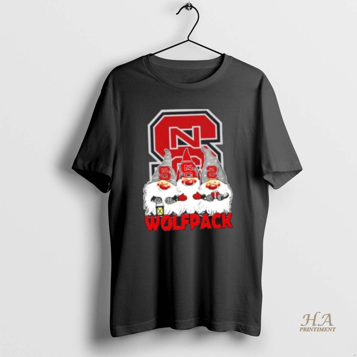 Official Nc State Wolfpack X Gnomes Xmas Christmas T-Shirts, Hoodie, Sweatshirt | InkNestWear.com