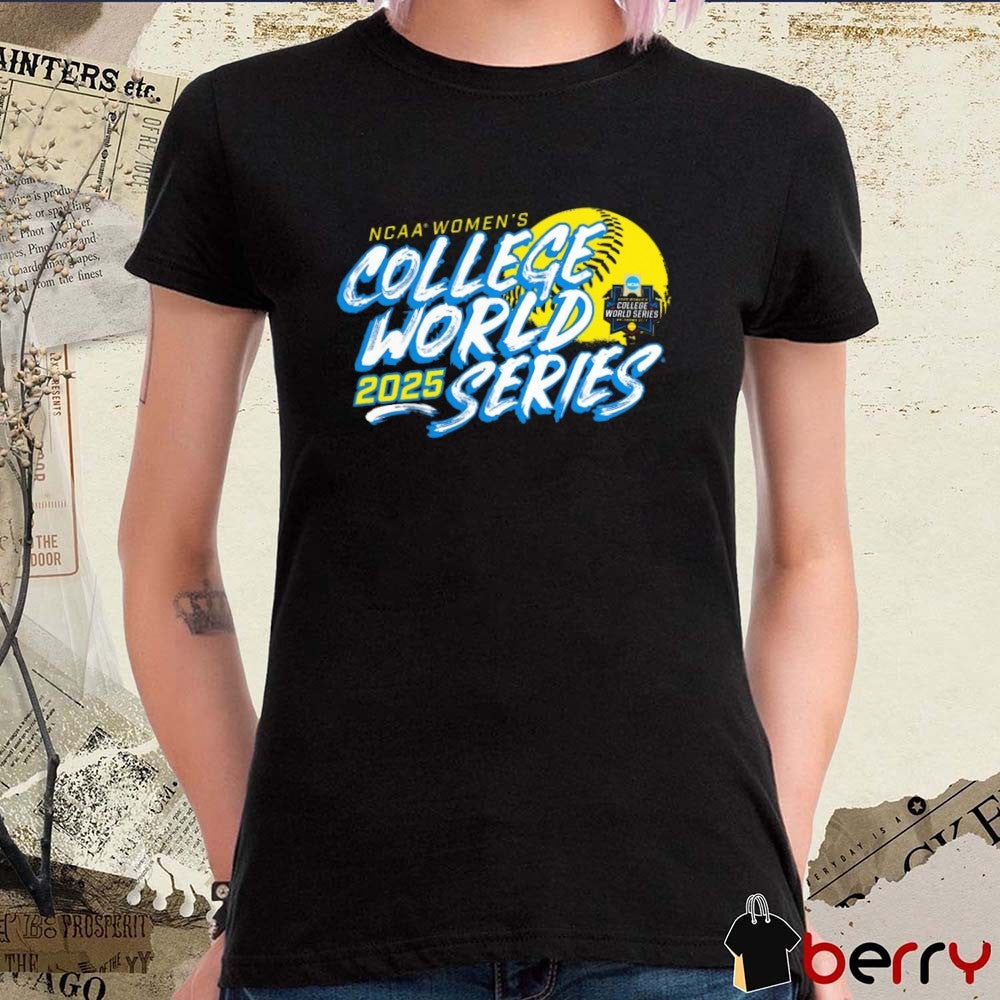 NCAA Softball Women’s College World Series 2025 Logo t-shirt