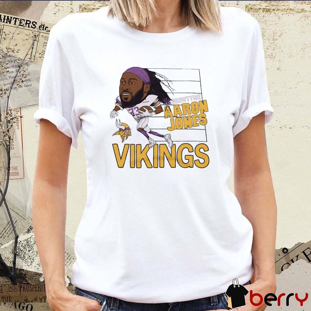 NFL Minnesota Vikings Showtyme Aaron Jones t-shirt