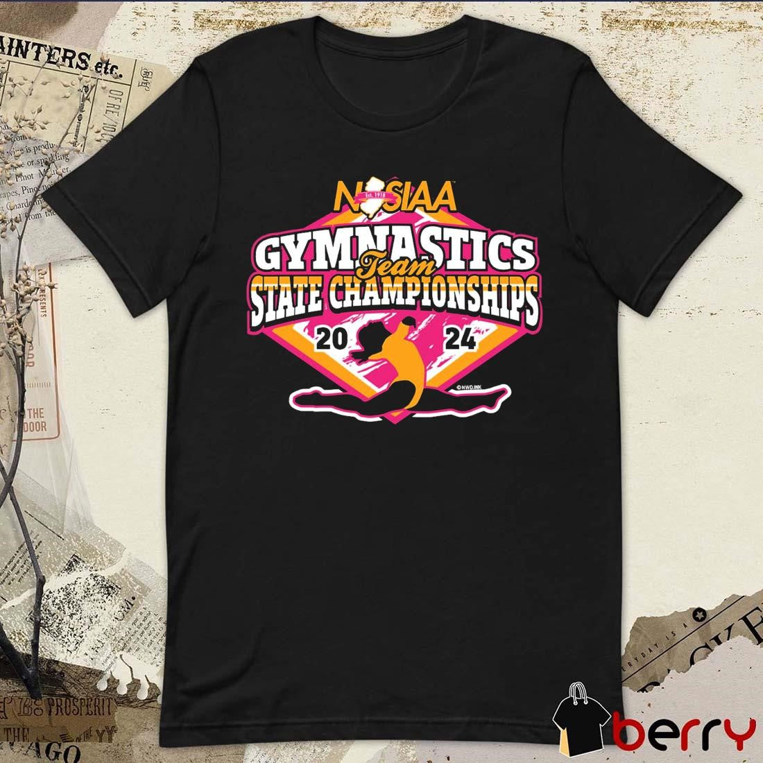 NJSIAA Gymnastics Team State Championships 2024 t-shirt