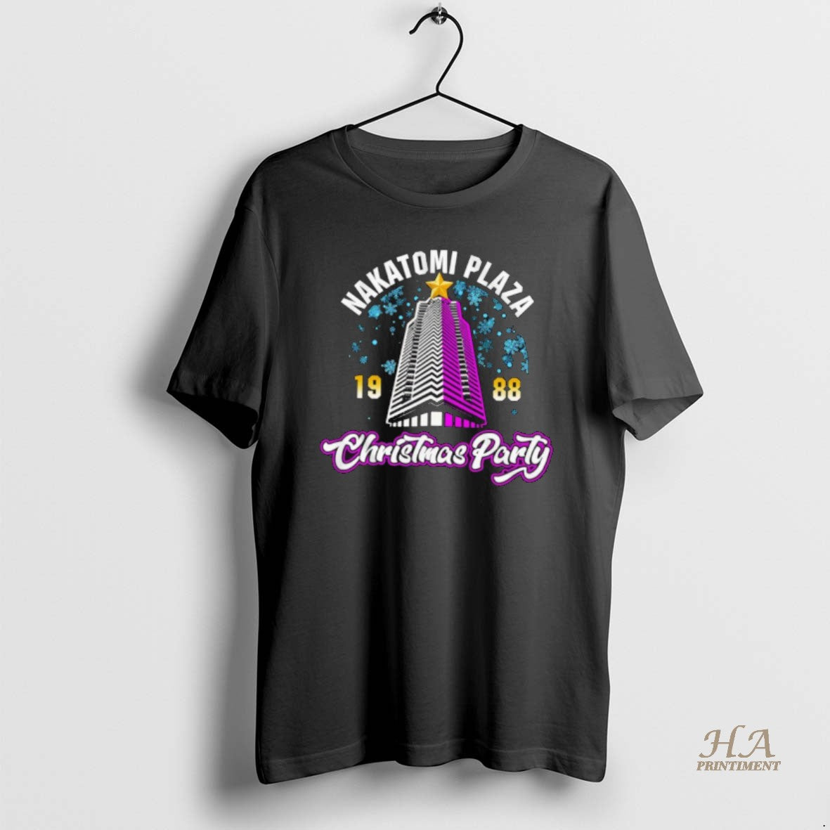 Official Nakatomi Plaza 1988 Christmas Party Retro T-Shirts, Hoodie, Sweatshirt | InkNestWear.com