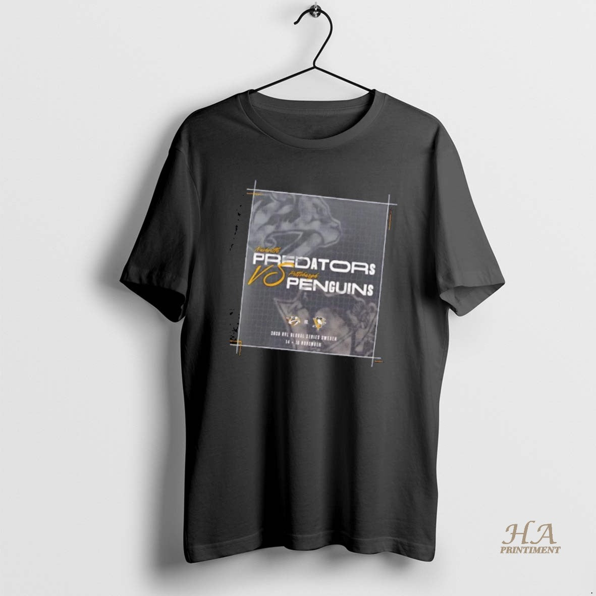 Official Nashville Predators Vs Pittsburgh Penguins 2025 Global Series Matchup T-Shirts, Hoodie, Sweatshirt | InkNestWear.com