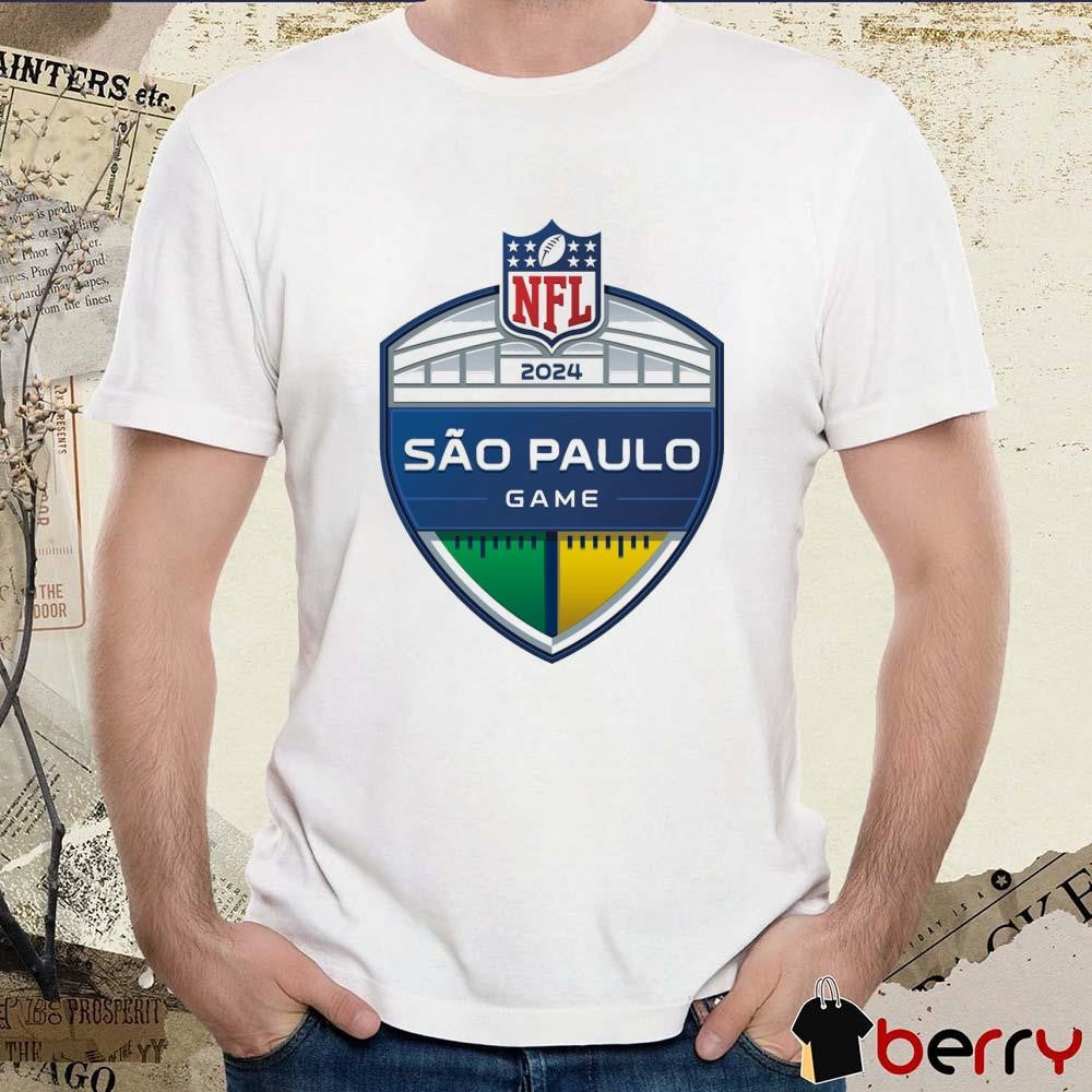 National Football League 2024 São Paulo Game Brazil t-shirt