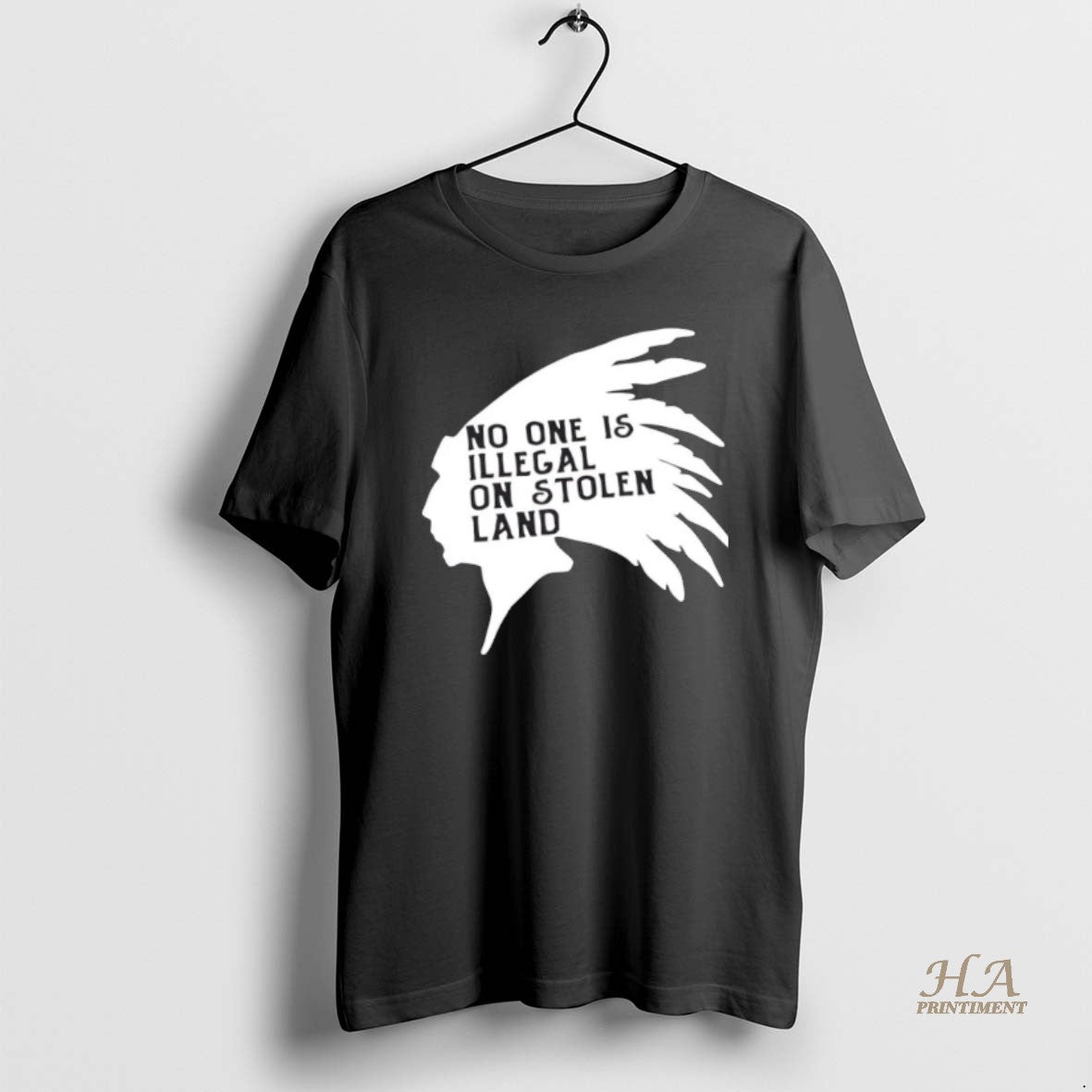 Official Native American No One Is Illegal On Stolen Land Vintage T-Shirts, Hoodie, Sweatshirt | InkNestWear.com