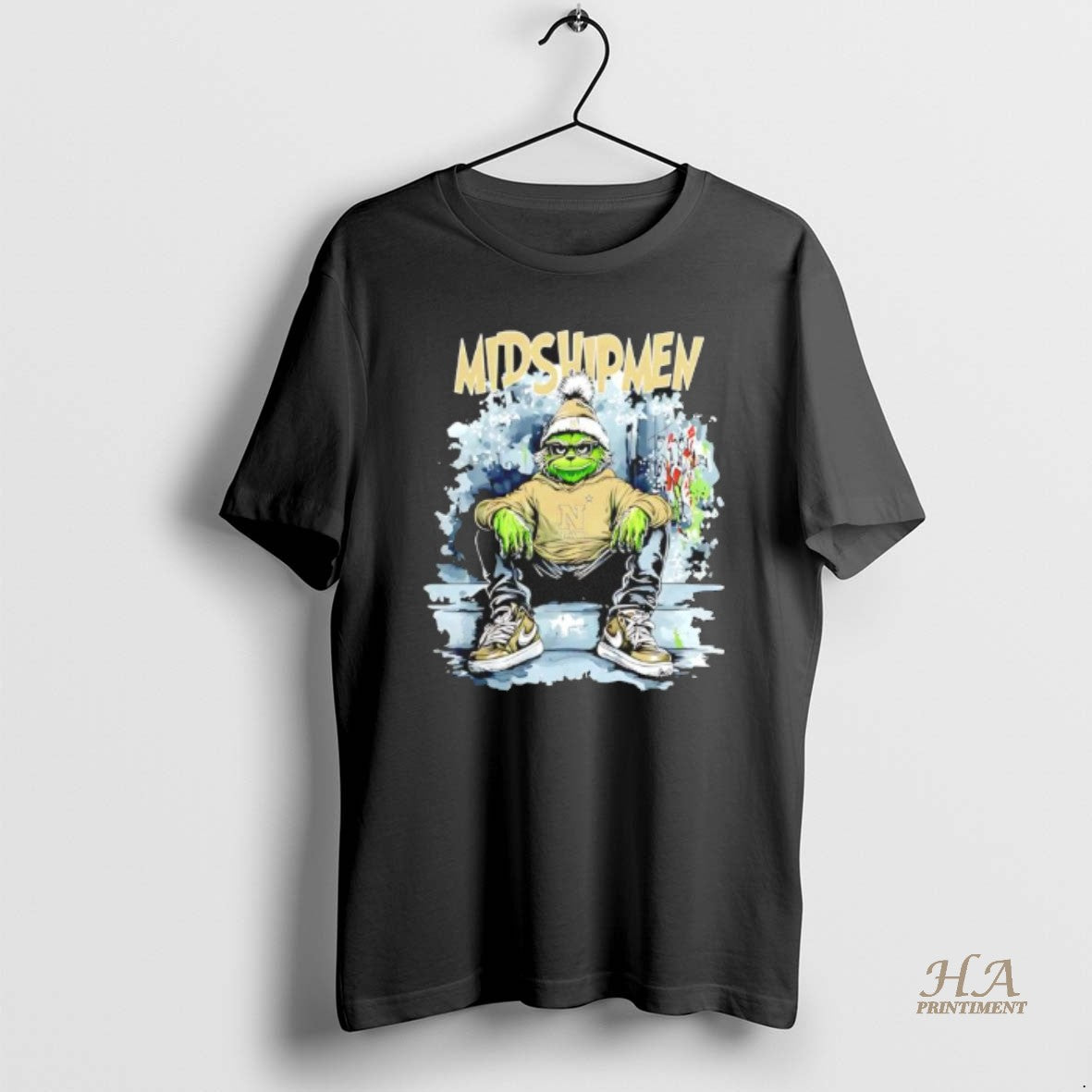 Official Navy Midshipmen Grinch Ready For The Christmas 2025 T-Shirts, Hoodie, Sweatshirt | InkNestWear.com