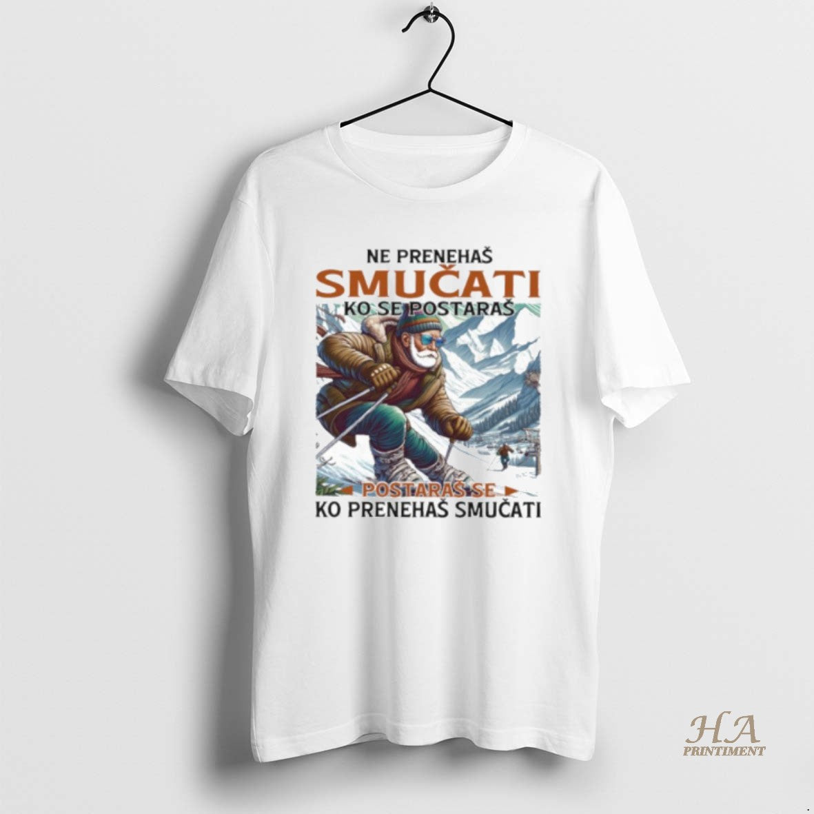 Official Ne Prenehas Smucati Ko Se Postaras Postara Se Ko Prenehamo Smucati T-Shirts, Hoodie, Sweatshirt | InkNestWear.com