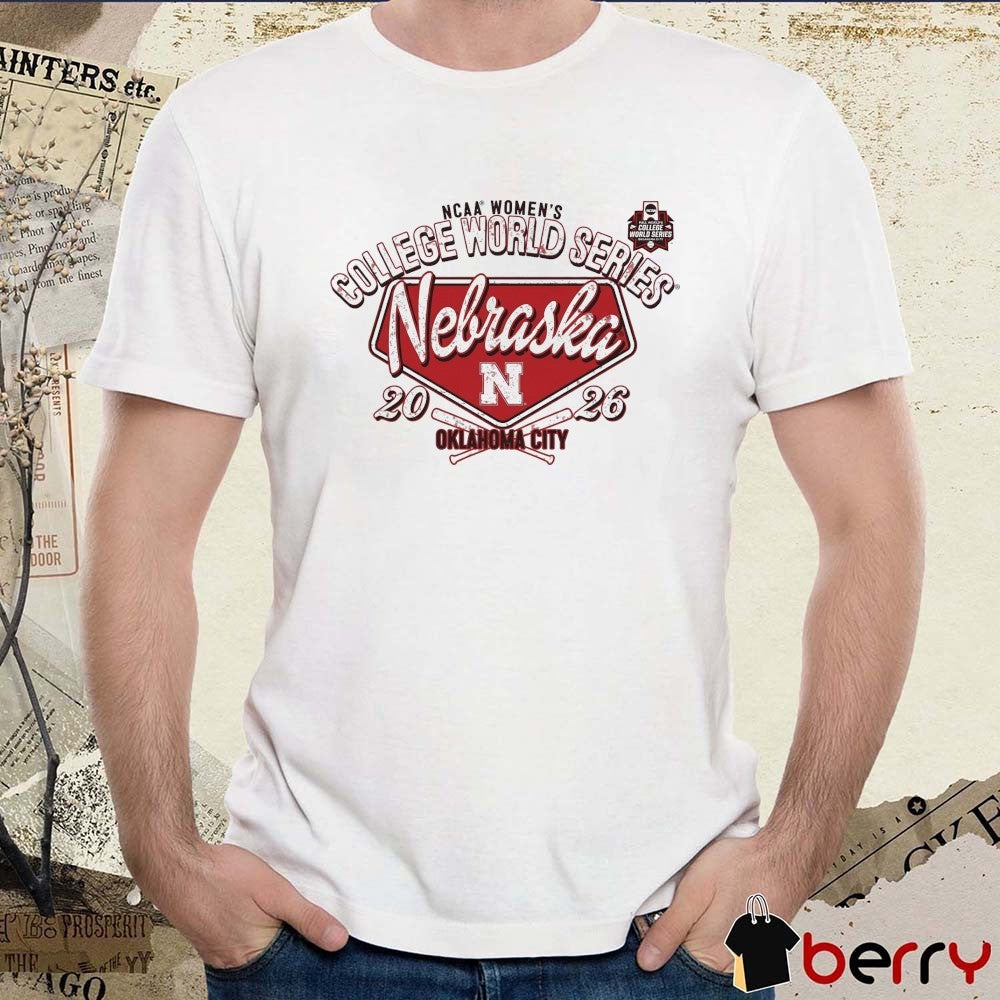 Nebraska Cornhuskers 2026 NCAA Women’s College World Series Bound Oklahoma City t-shirt