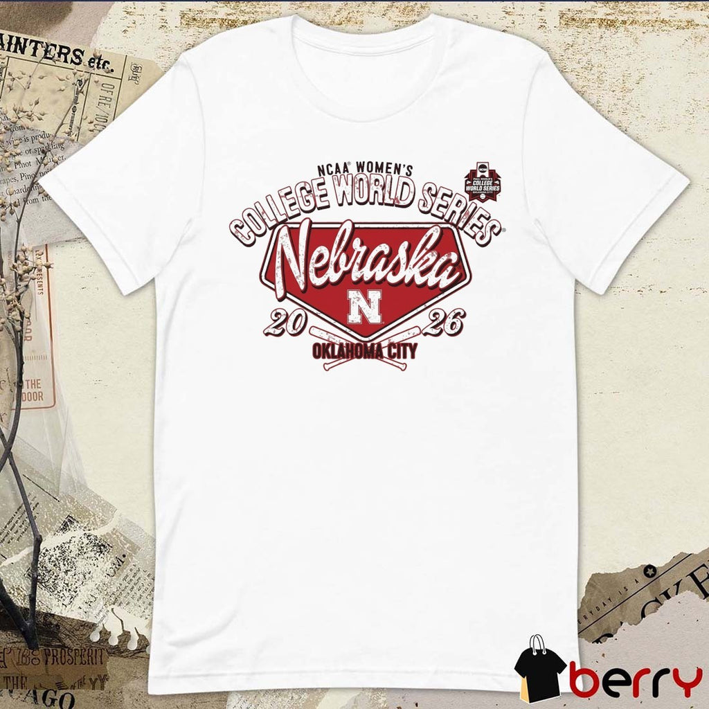 Nebraska Cornhuskers 2026 NCAA Women’s College World Series Bound Oklahoma City t-shirt
