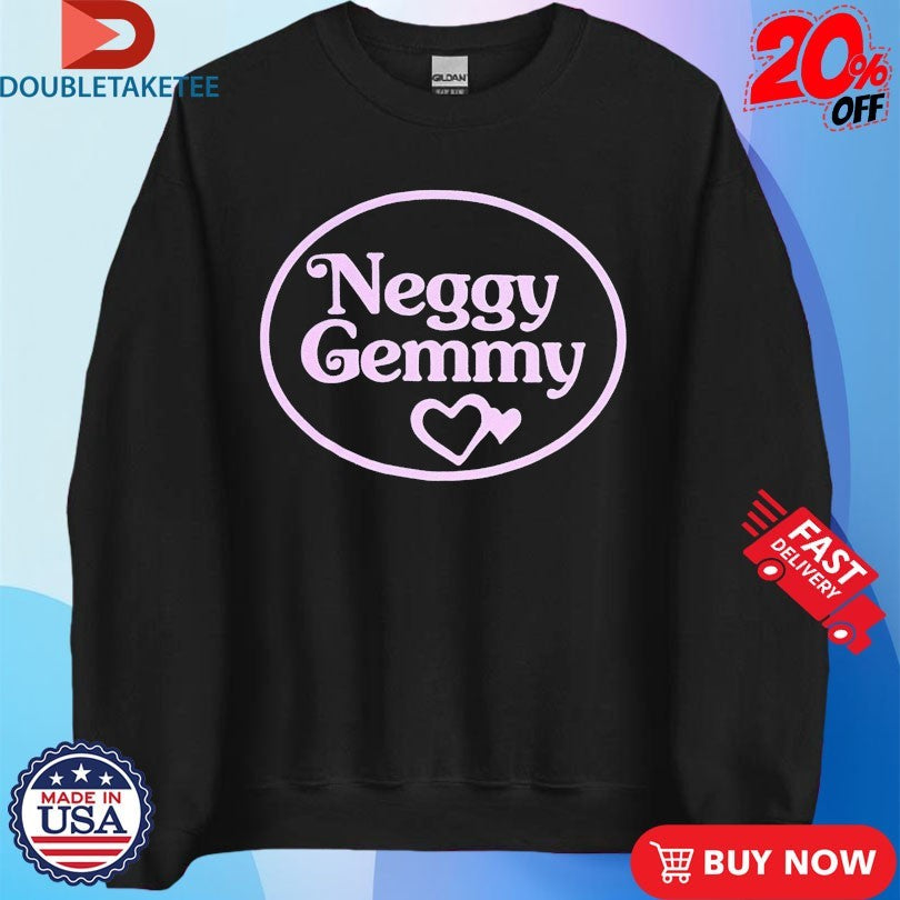 Neggy Gemmy Heart Logo Shirts
