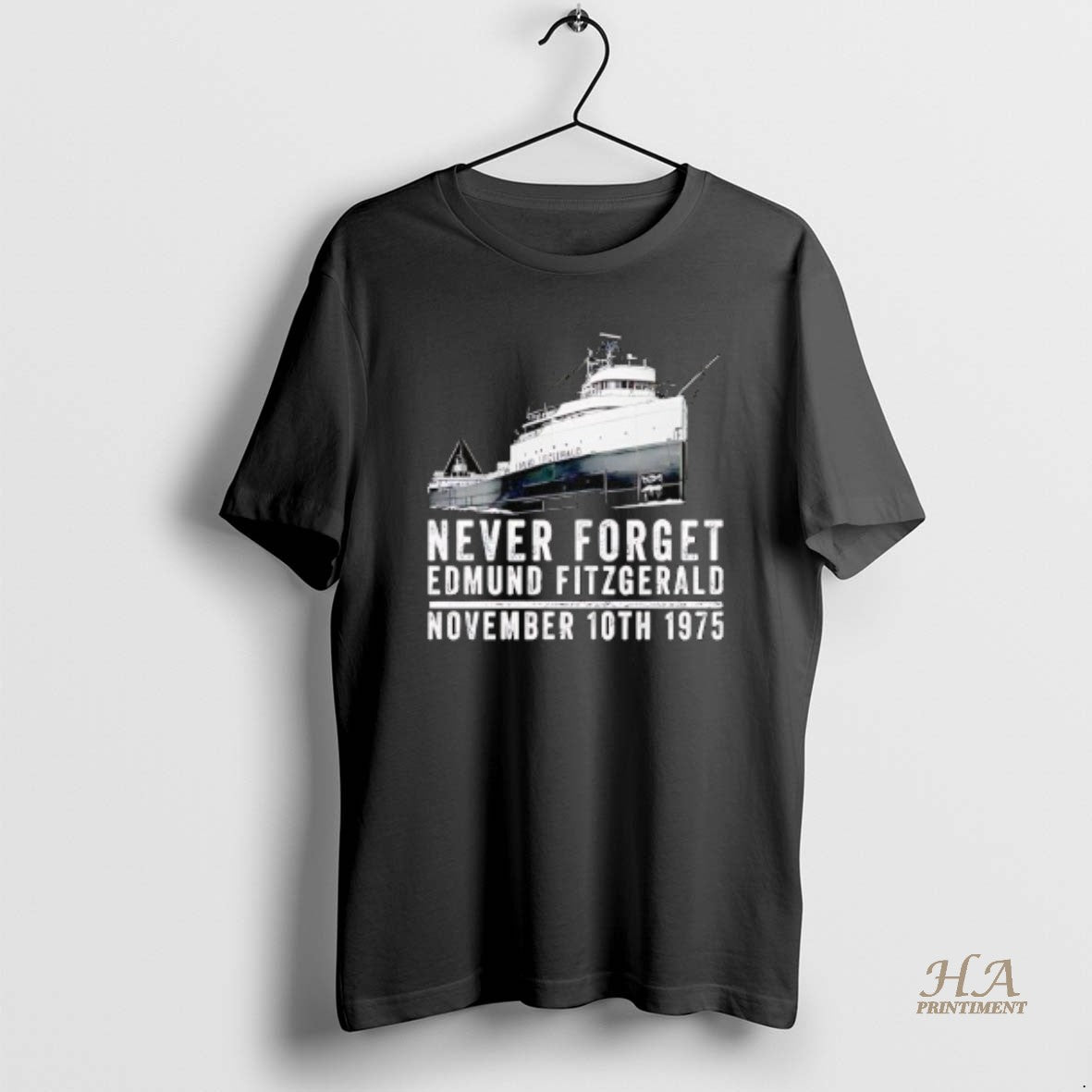 Official Never Forget Edmund Fitzgerald November 10th 1975 T-Shirts, Hoodie, Sweatshirt | InkNestWear.com