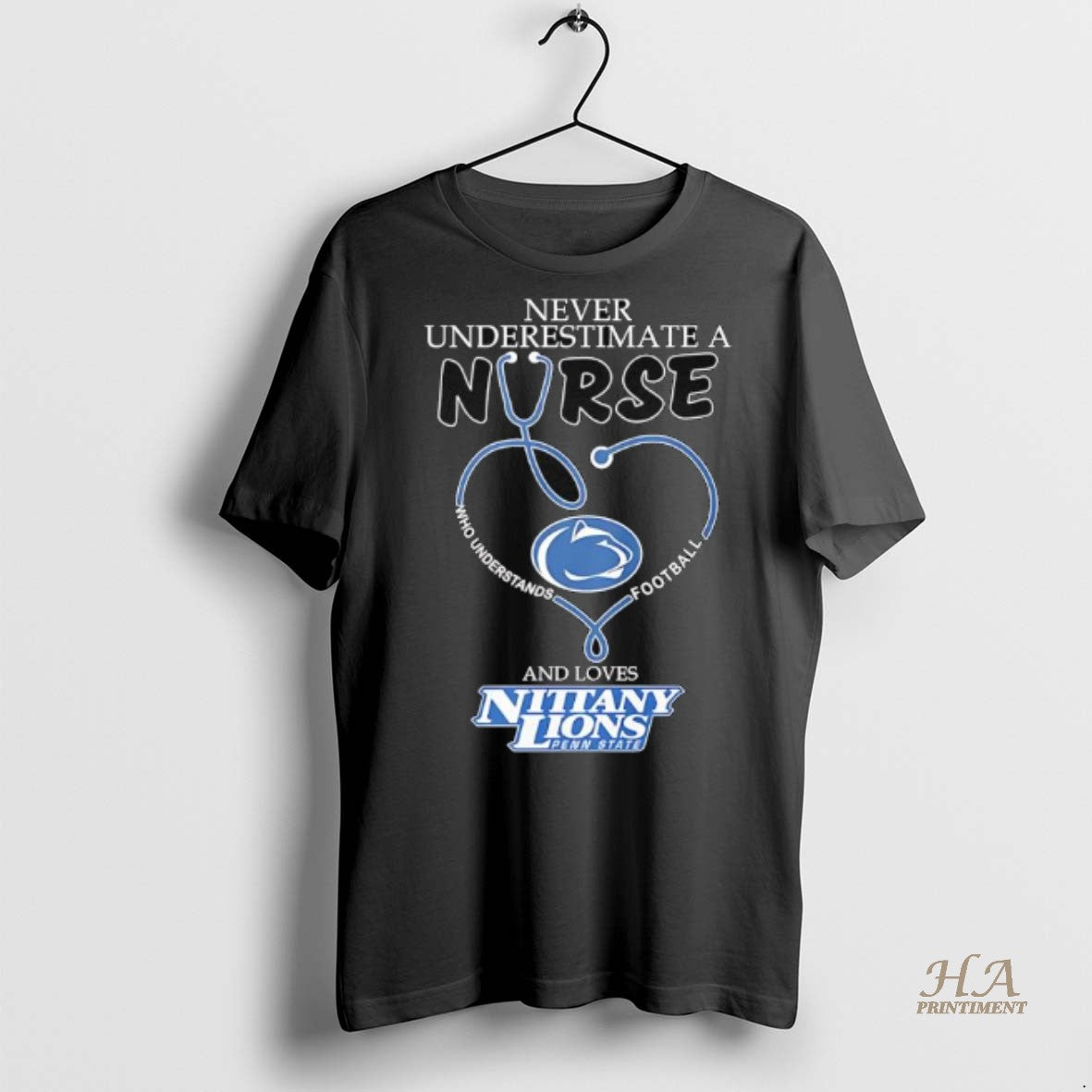 Official Never Underestimate A Nurse Who Understands Football And Loves Nittany Lions Penn State T-Shirts, Hoodie, Sweatshirt