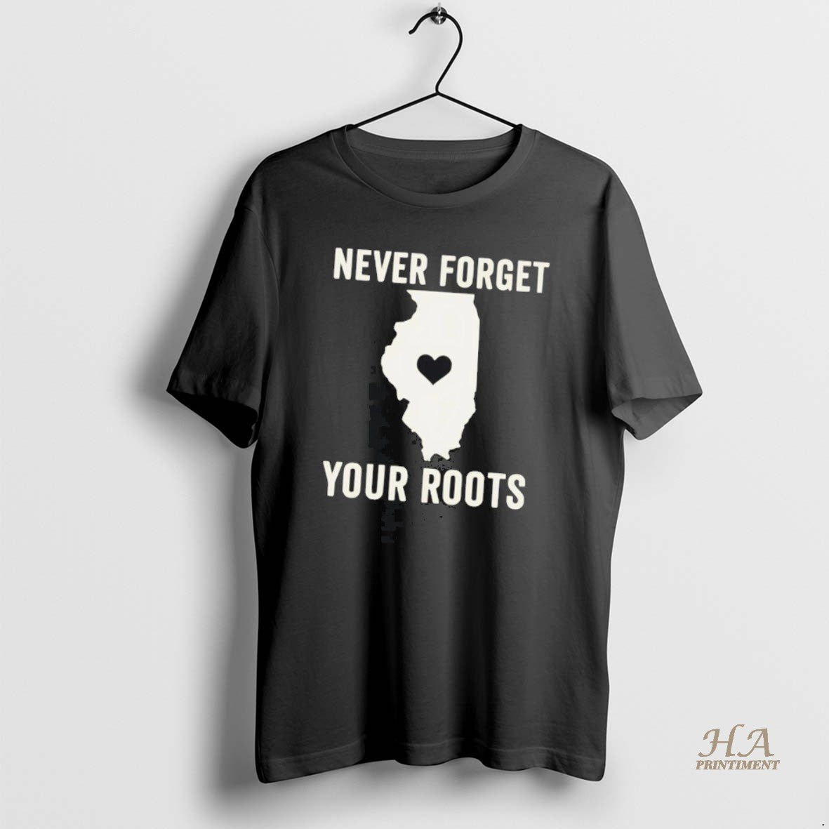 Official Never Forget Your Roots Illinois T-Shirts, Hoodie, Sweatshirt