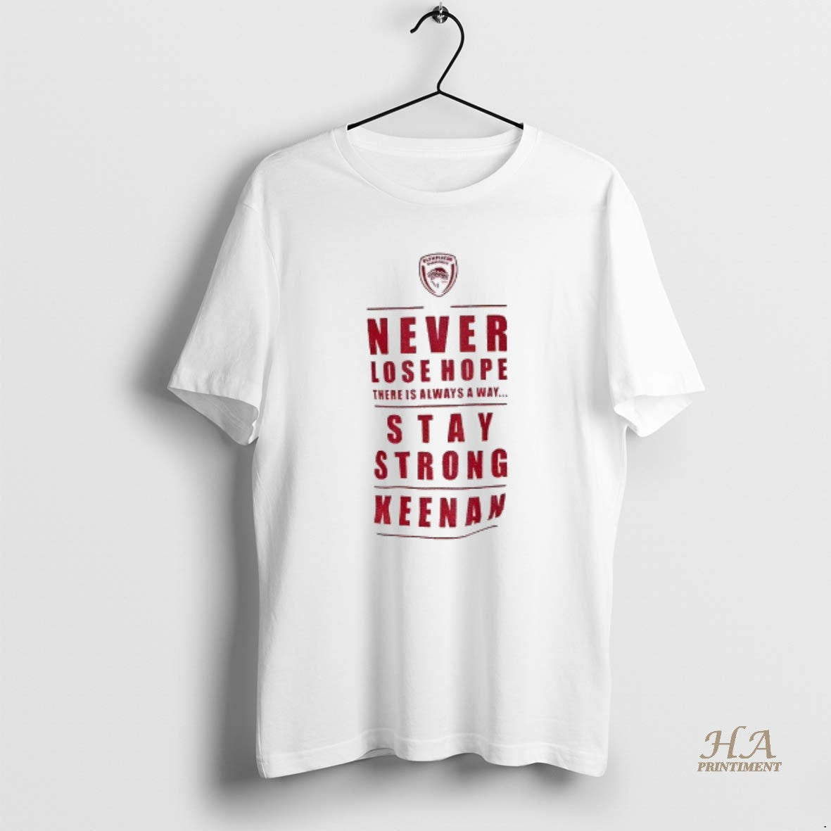 Official Never Lose Hope There Is Always A Way Stay Strong Keenan Logo T-Shirts, Hoodie, Sweatshirt | InkNestWear.com