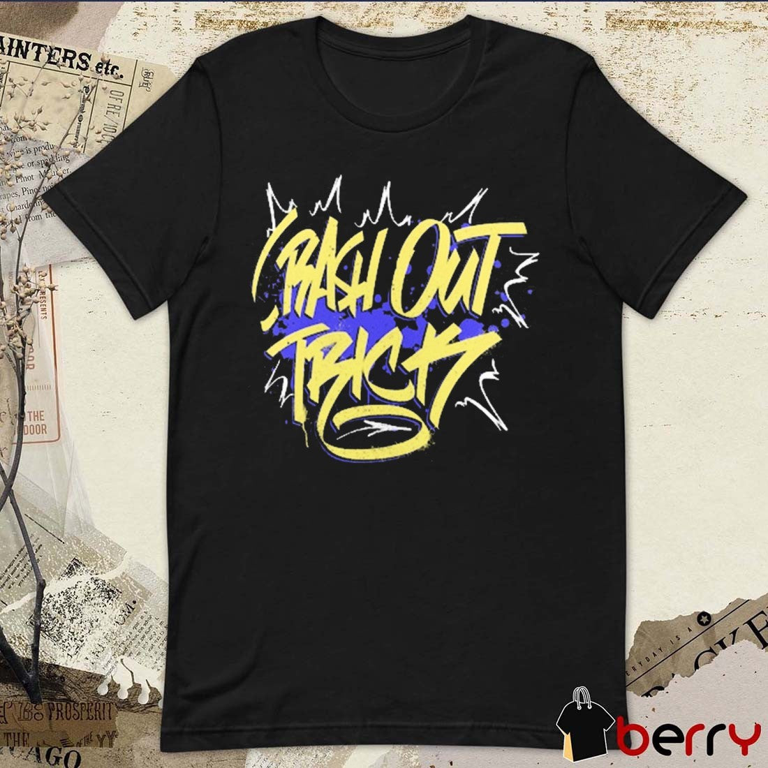 New Trick Williams Crash Out Trick WWE 2025 t-shirt